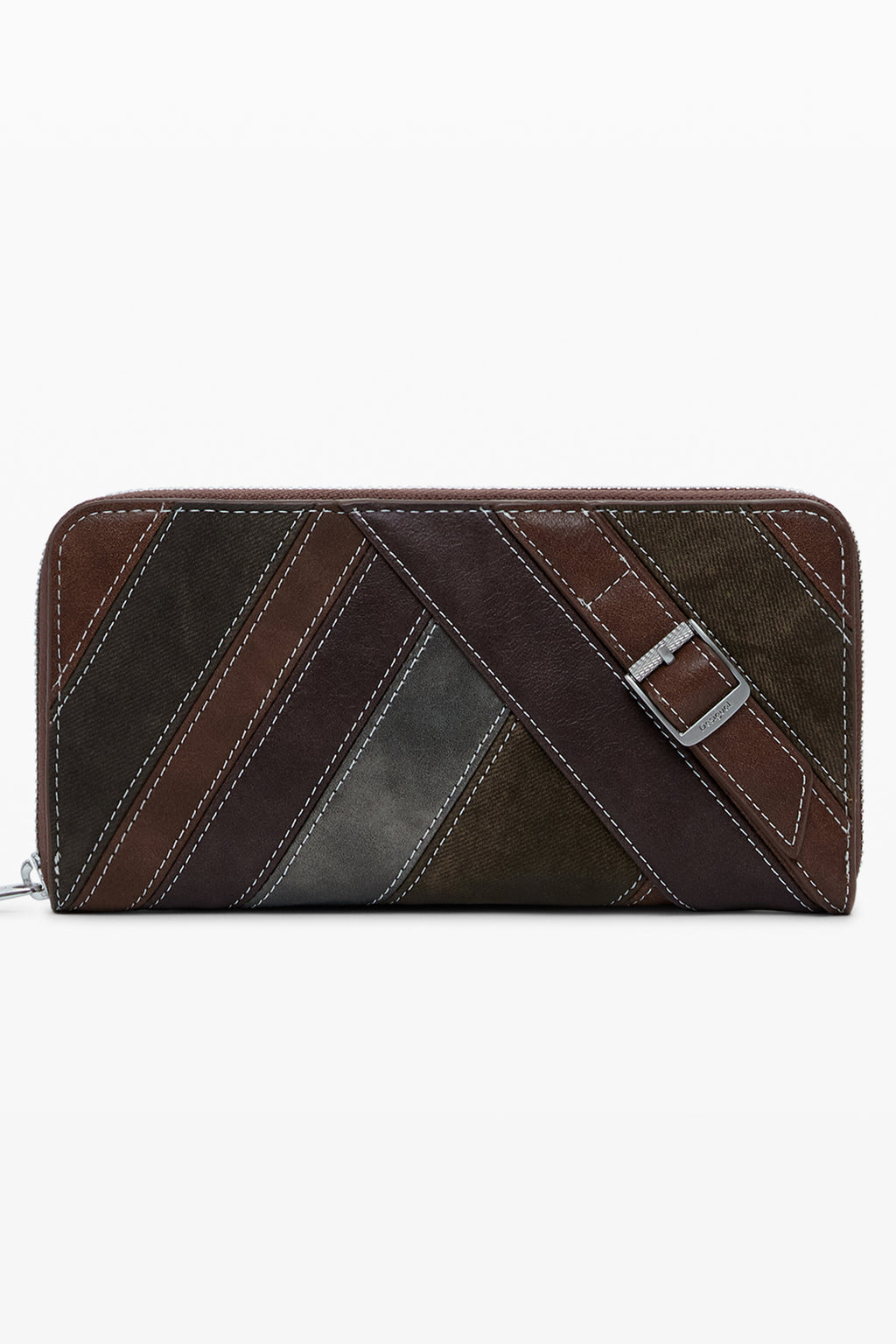 DESIGUAL WOMEN'S BROWN WALLET 