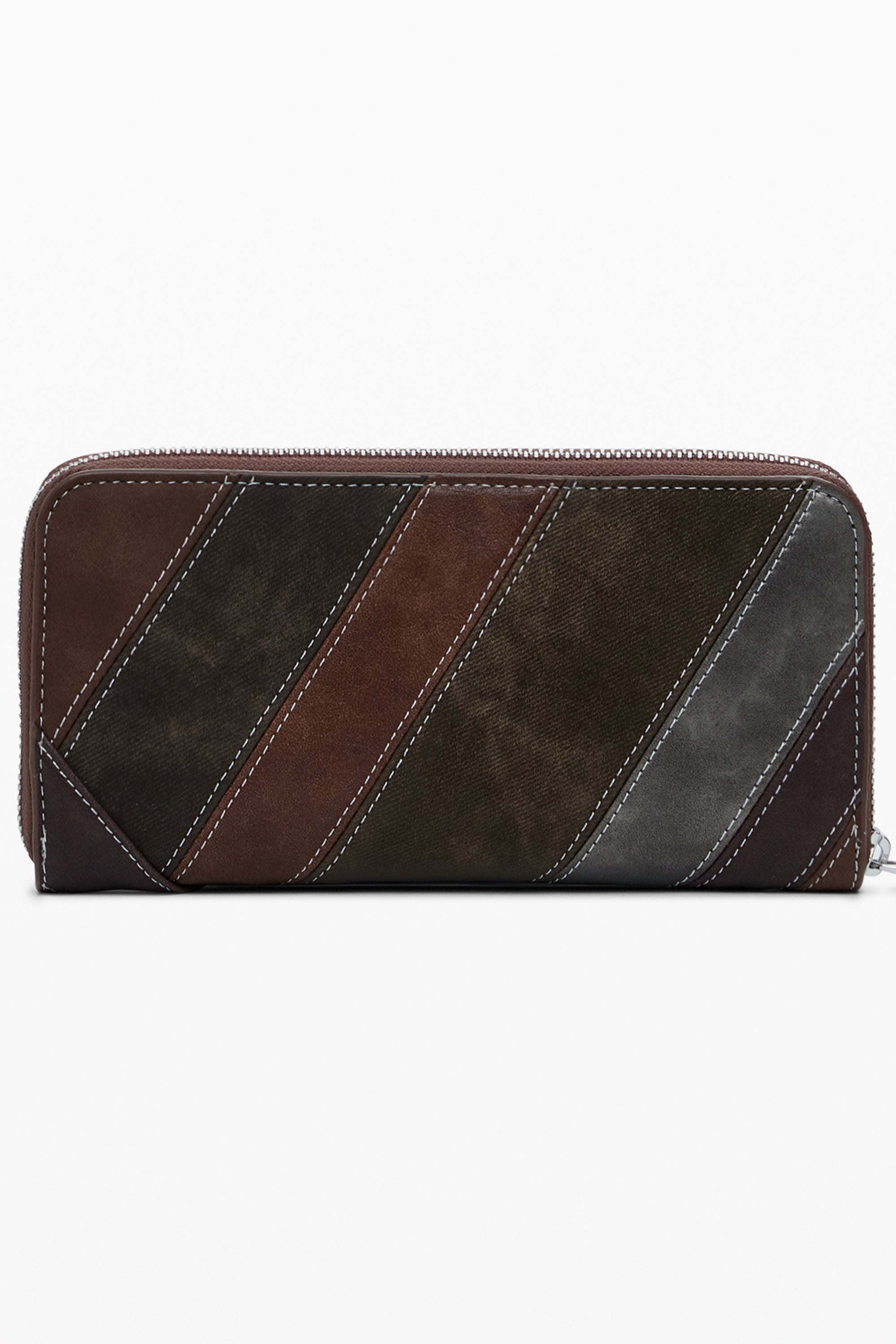 DESIGUAL WOMEN'S BROWN WALLET 