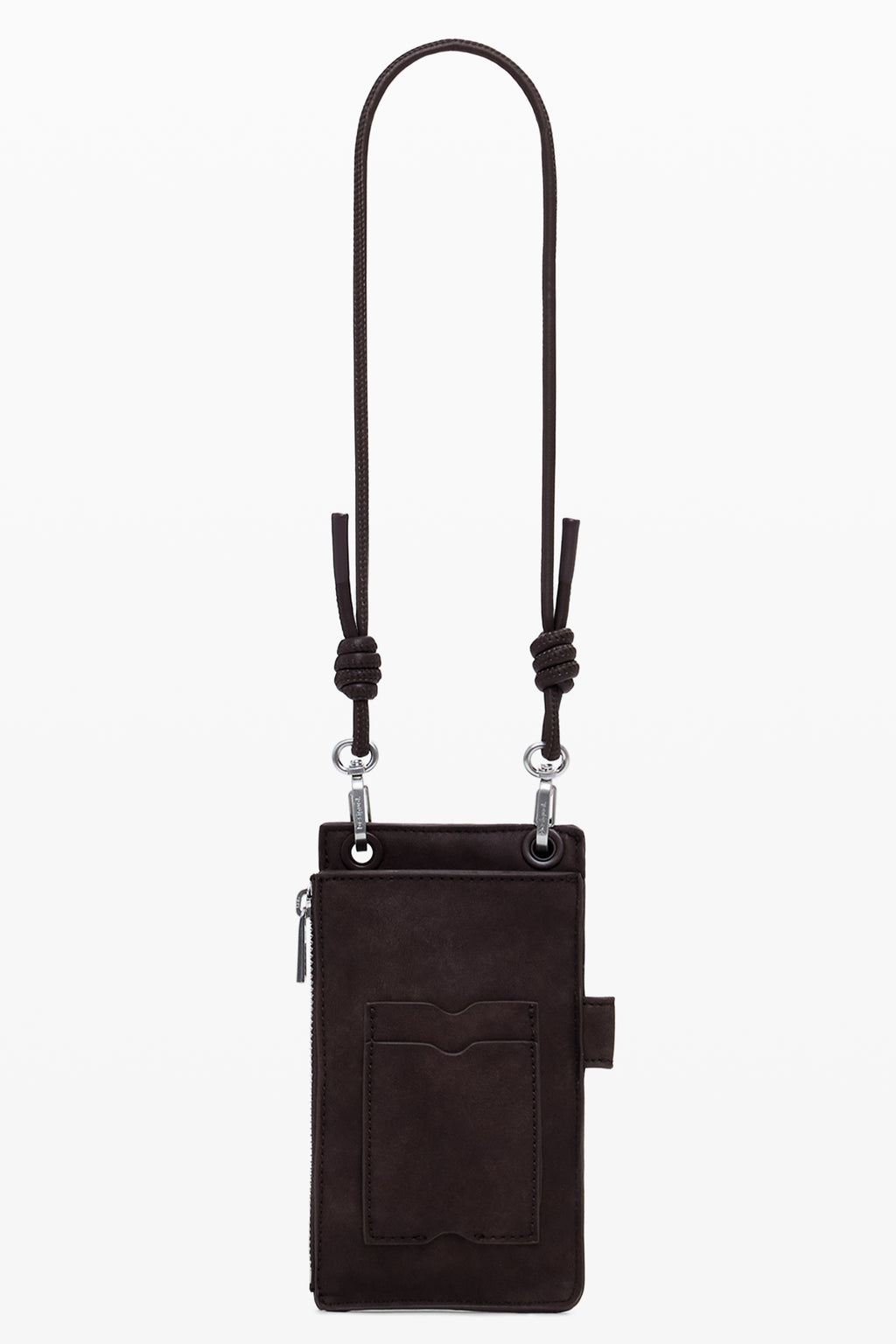 CARTERA MARRÓN DE MUJER DESIGUAL 