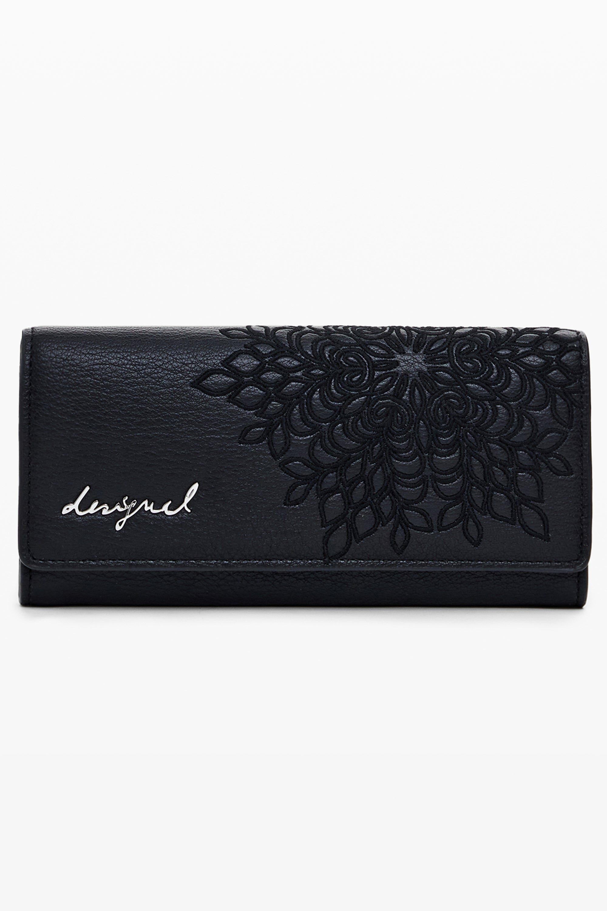 DESIGUAL WOMEN'S BLACK WALLET 