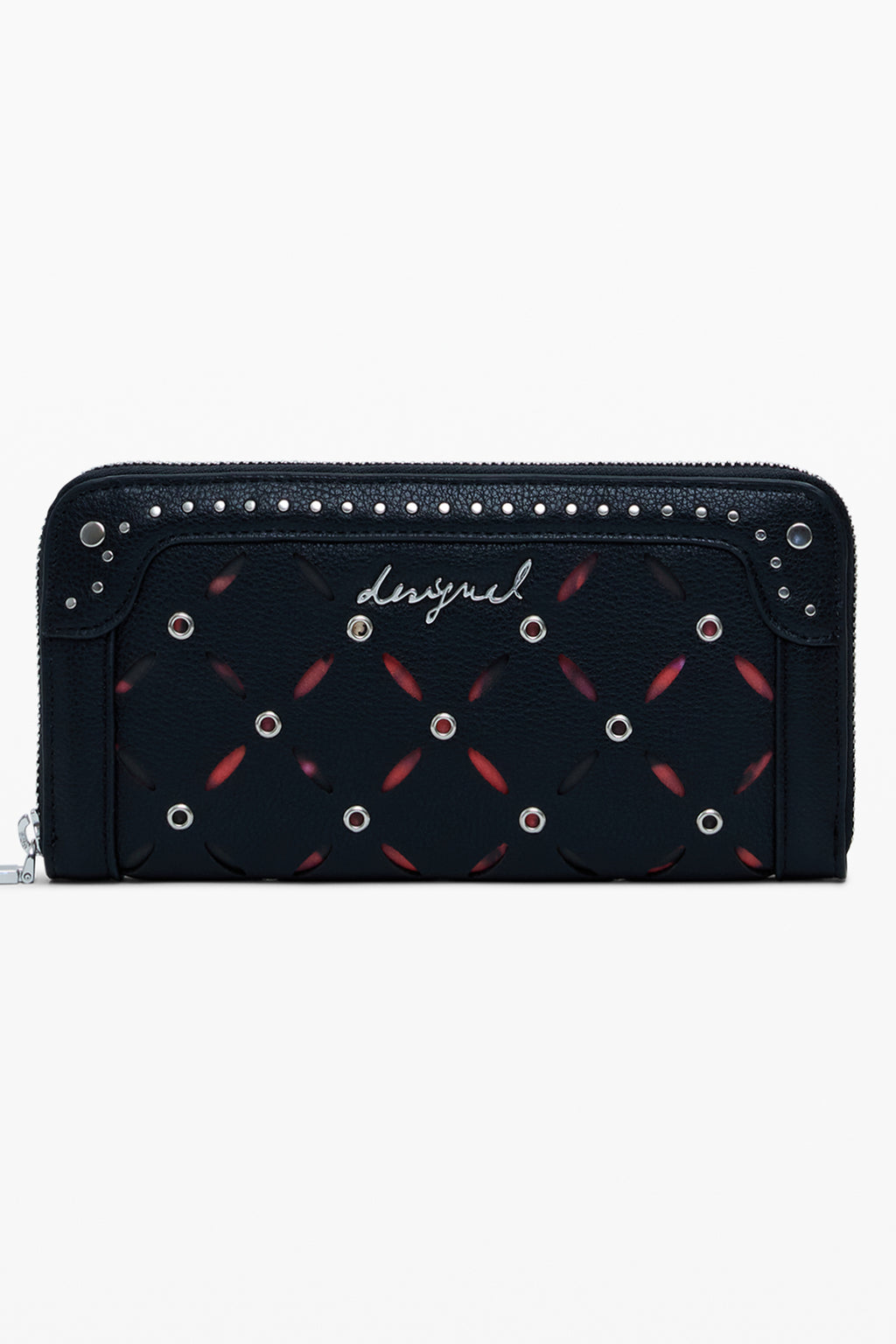 DESIGUAL WOMEN'S BLACK WALLET 