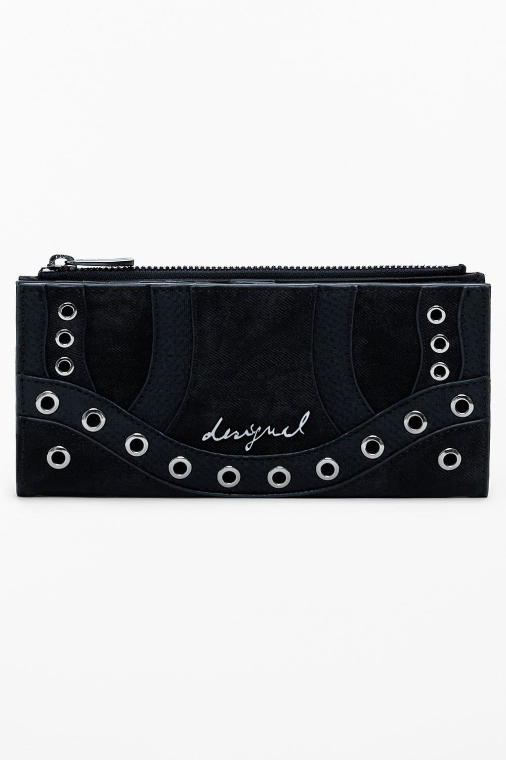 DESIGUAL WOMEN'S BLACK WALLET 