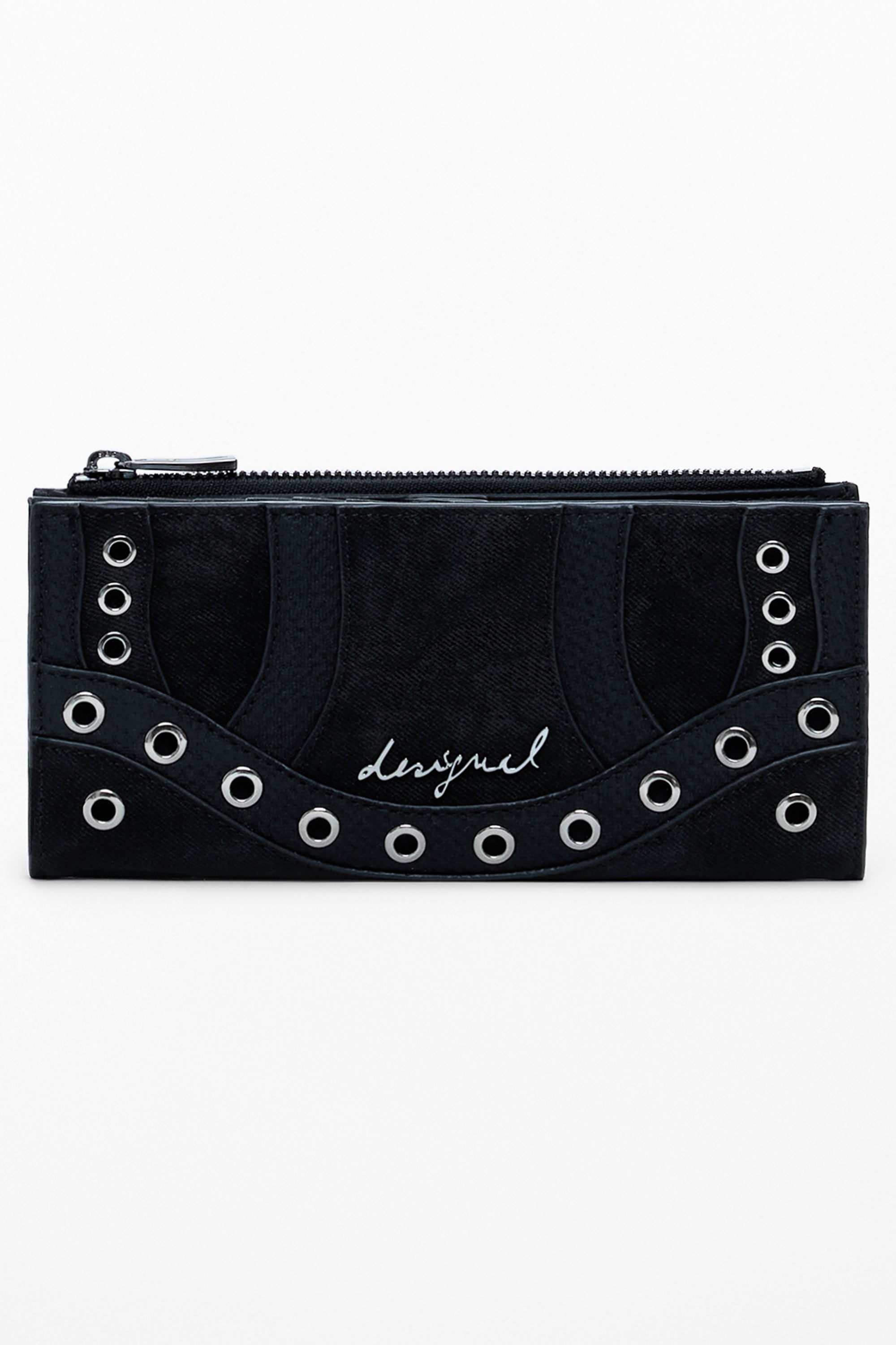 DESIGUAL WOMEN'S BLACK WALLET 