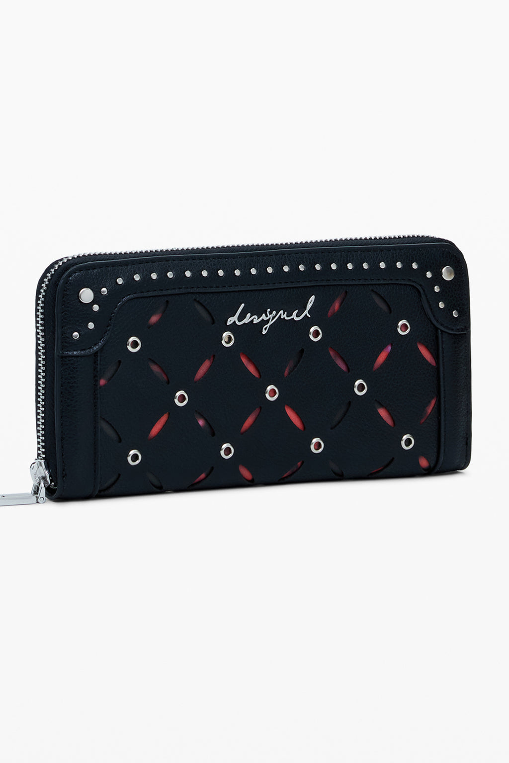 DESIGUAL WOMEN'S BLACK WALLET 