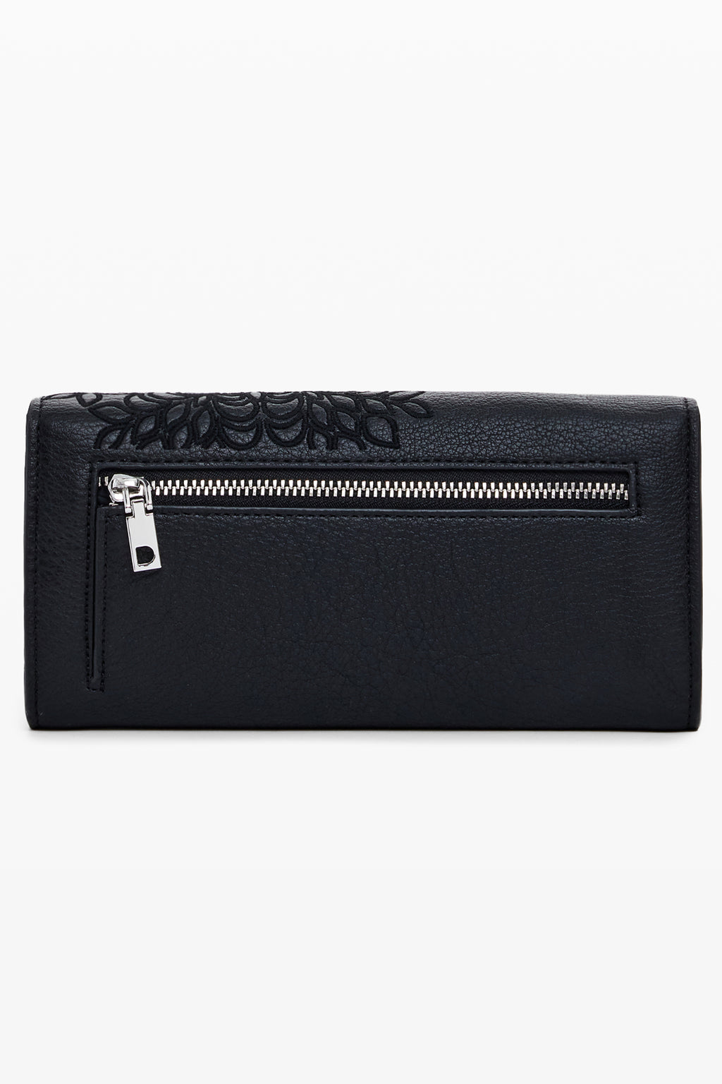 CARTERA NEGRA DE MUJER DESIGUAL 