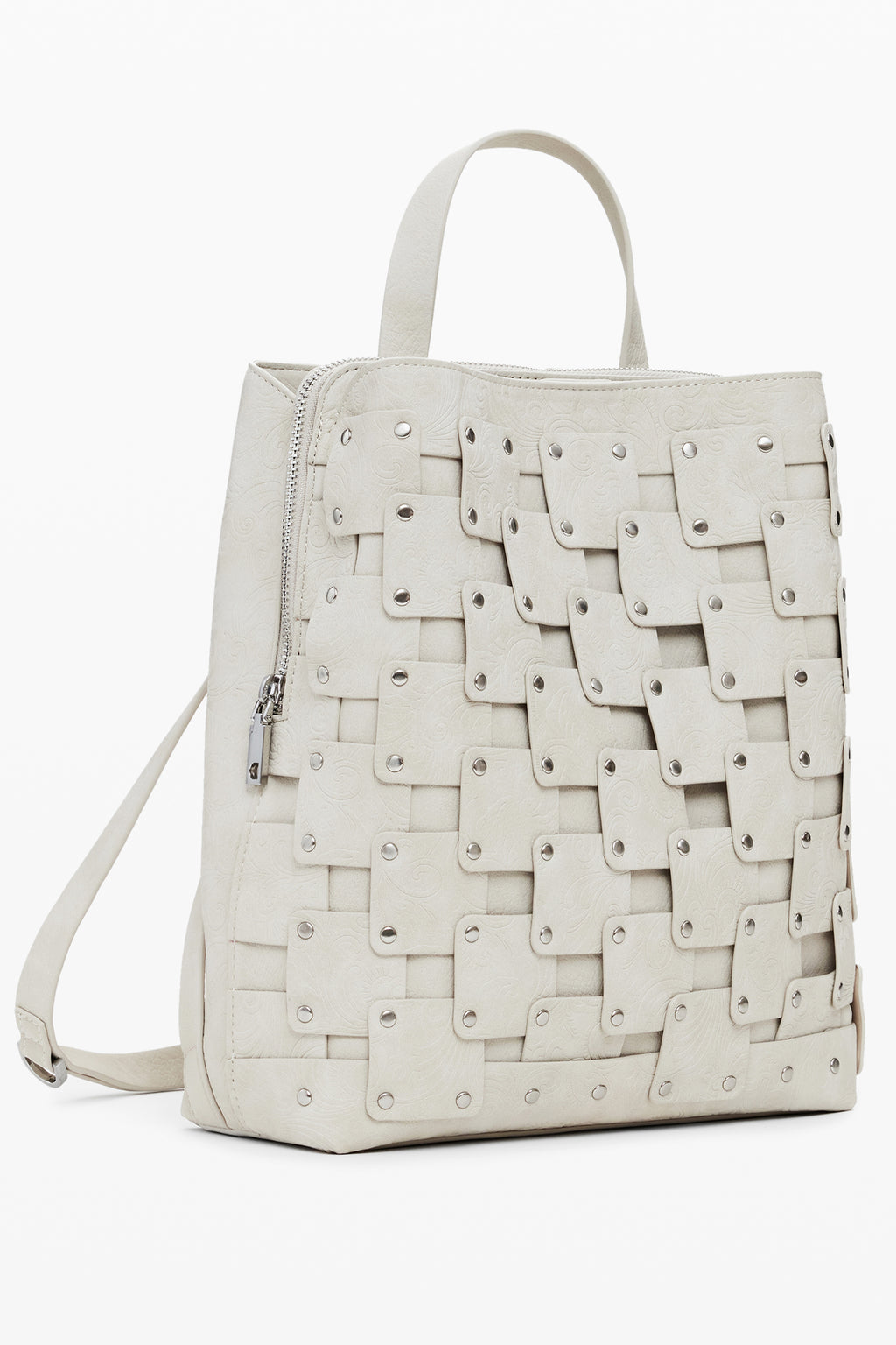 DESIGUAL WOMEN'S BEIGE BACKPACK 