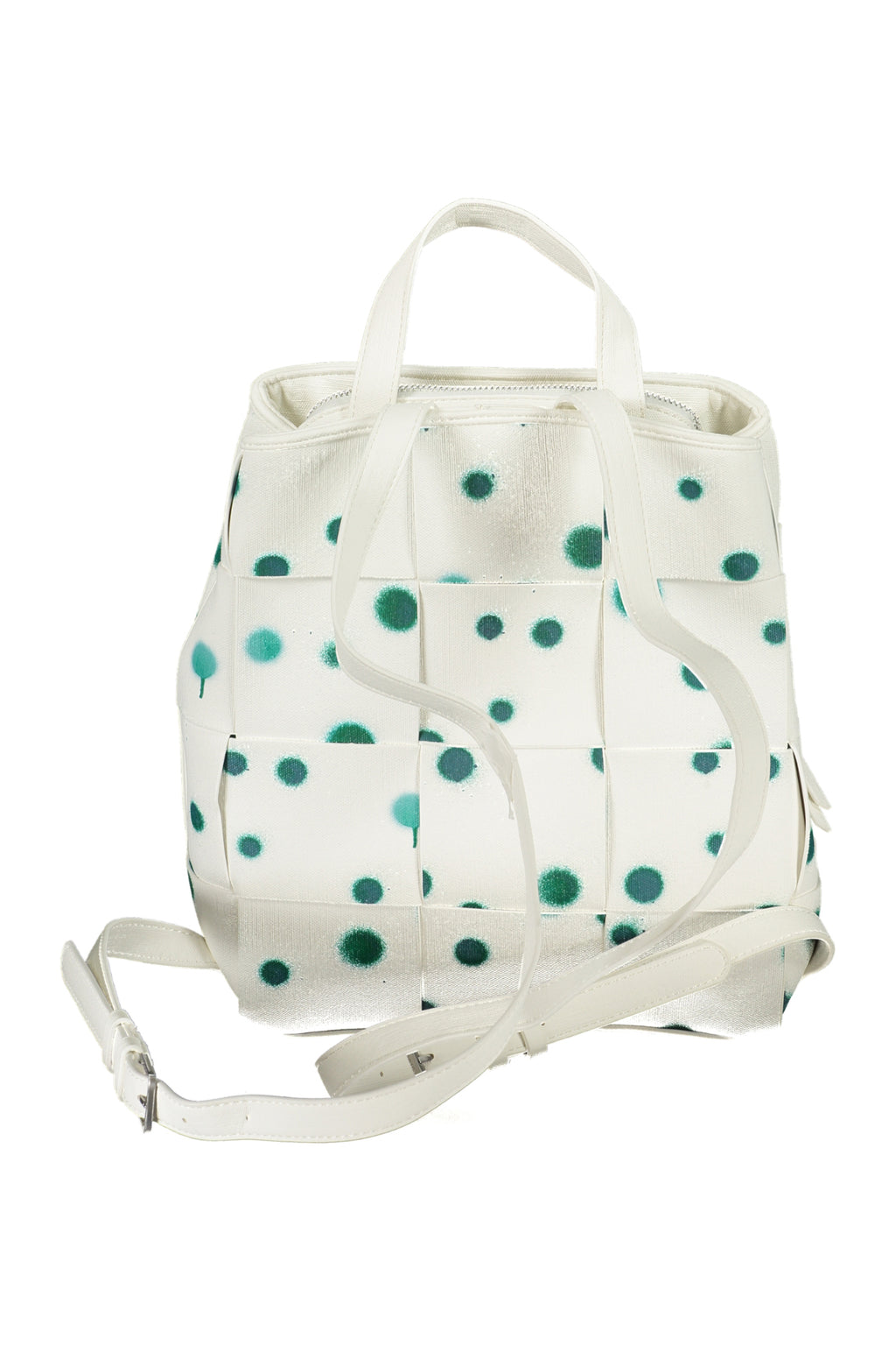 DESIGUAL WOMEN'S WHITE BACKPACK 