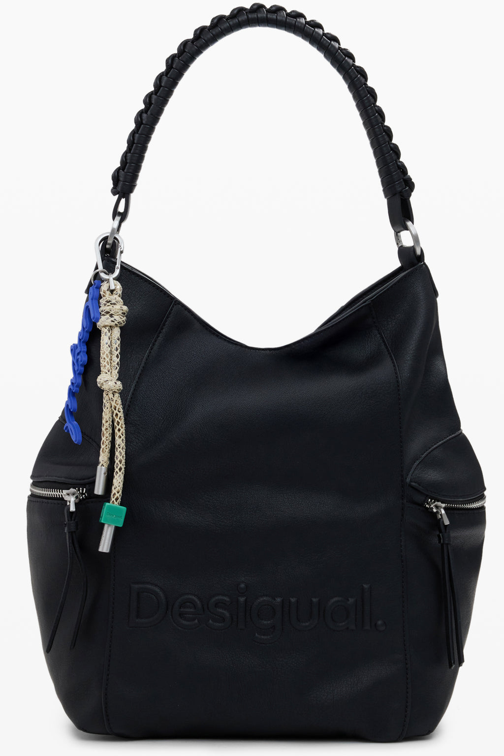 MOCHILA NEGRA DE MUJER DESIGUAL 
