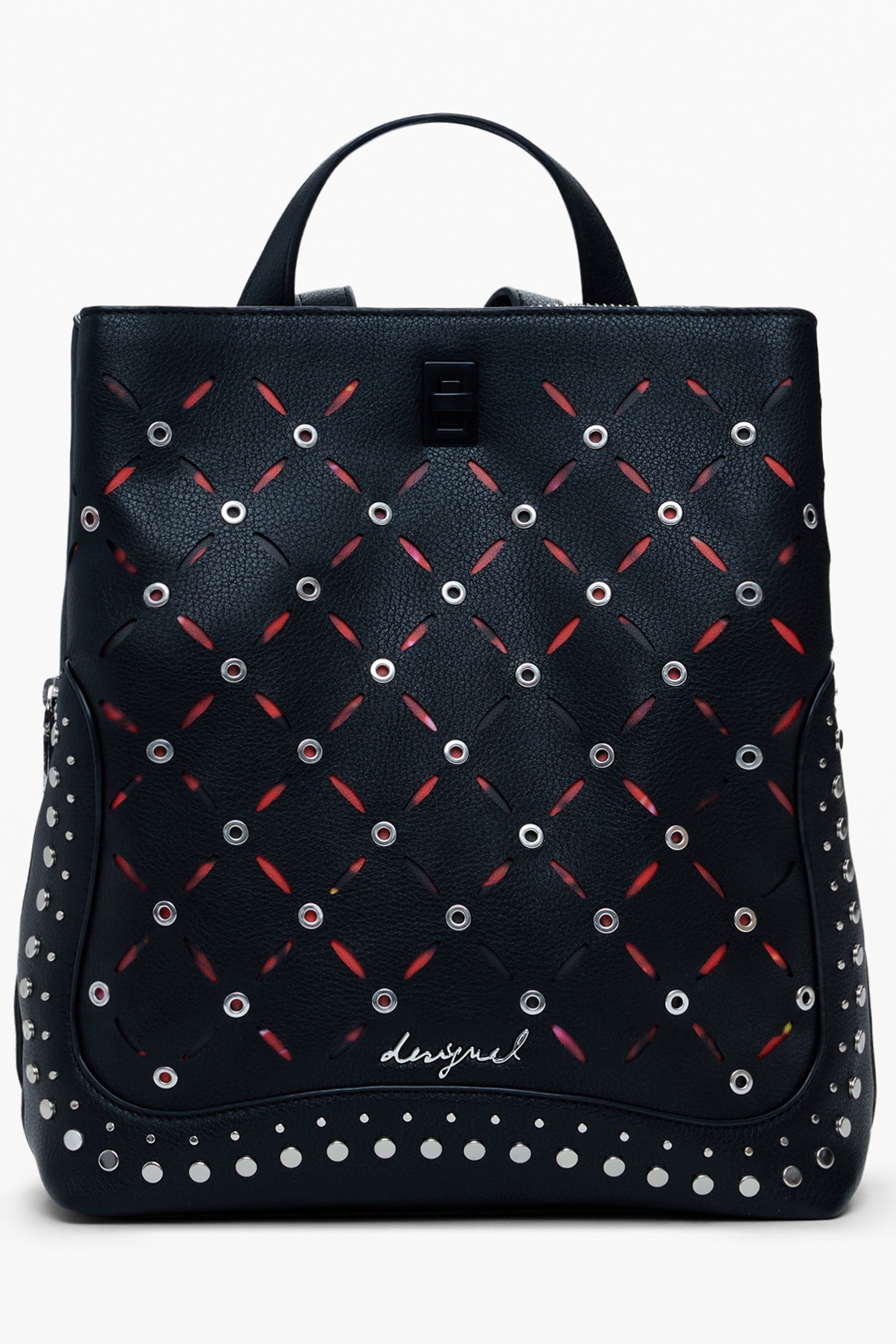 MOCHILA NEGRA DE MUJER DESIGUAL 