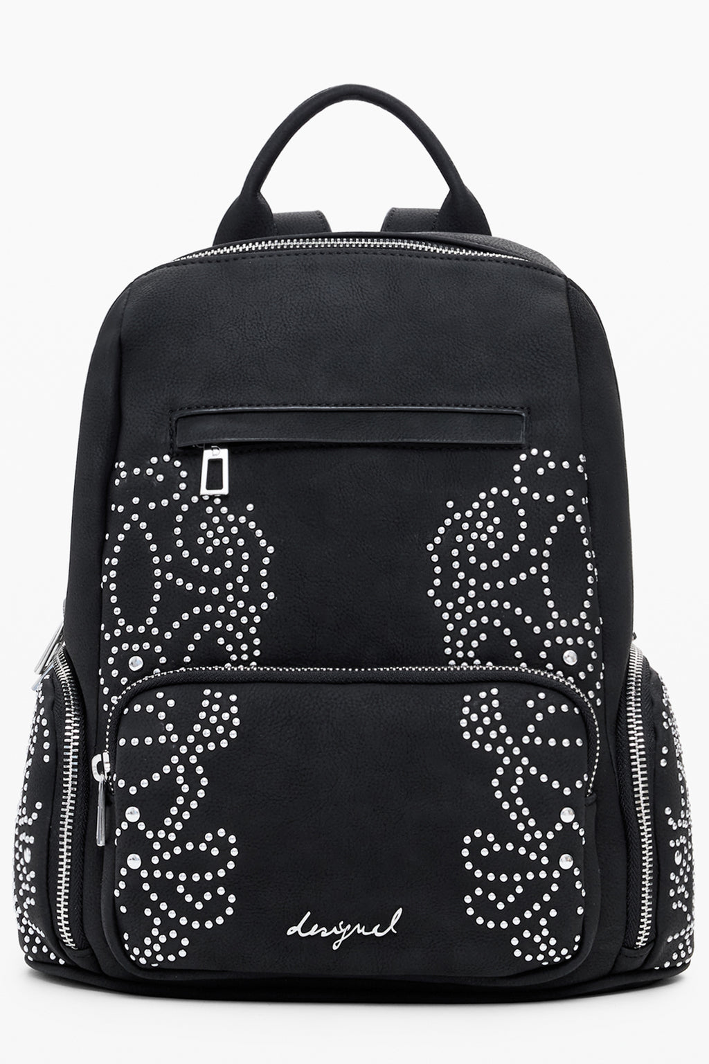 DESIGUAL WOMEN'S BLACK BACKPACK 