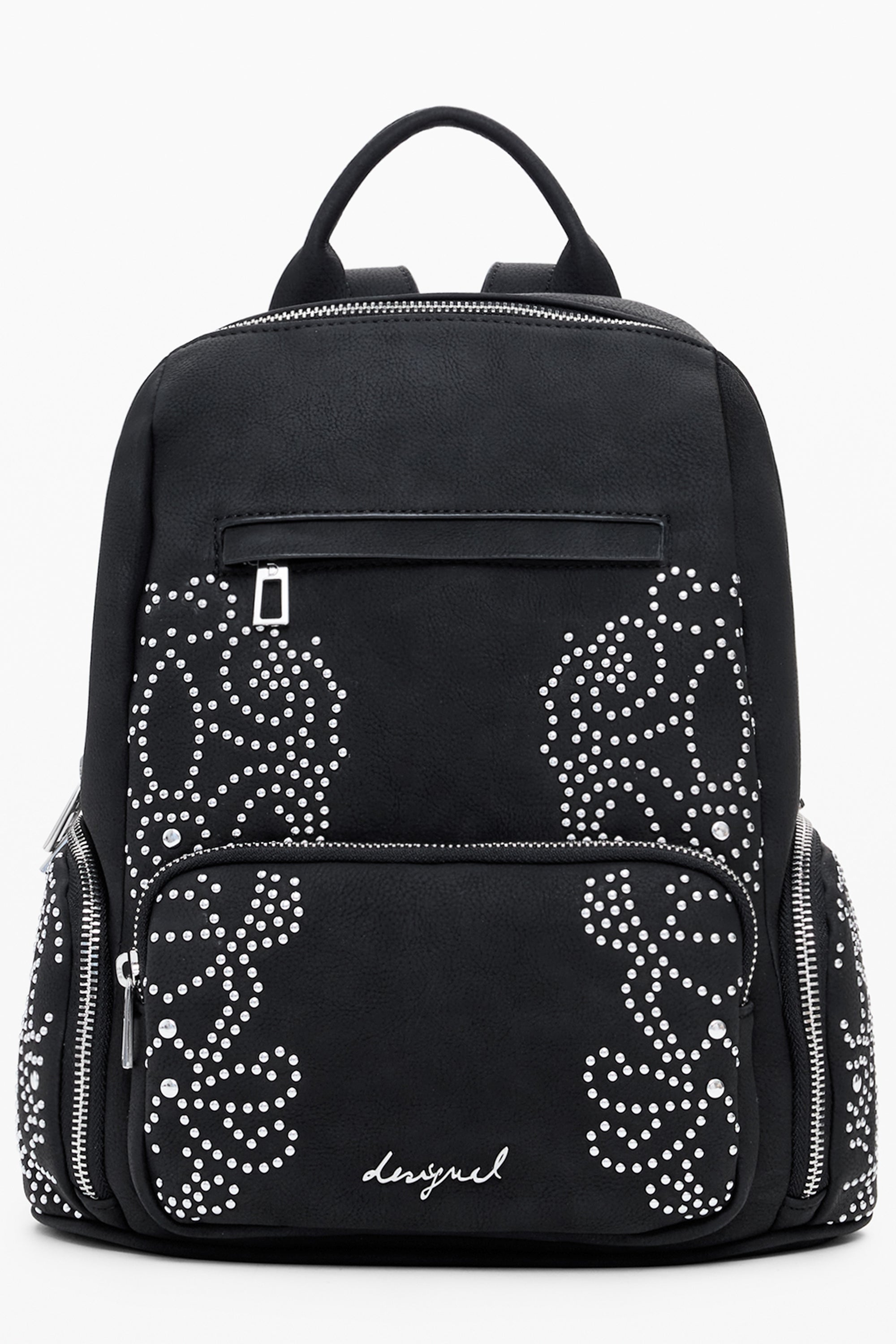 MOCHILA NEGRA DE MUJER DESIGUAL 
