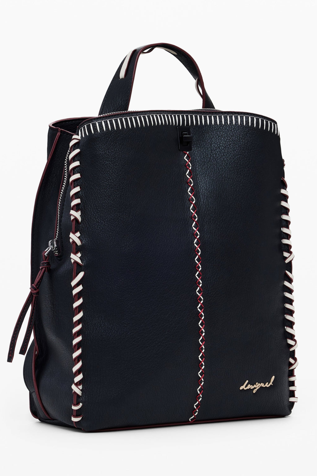 MOCHILA NEGRA DE MUJER DESIGUAL 