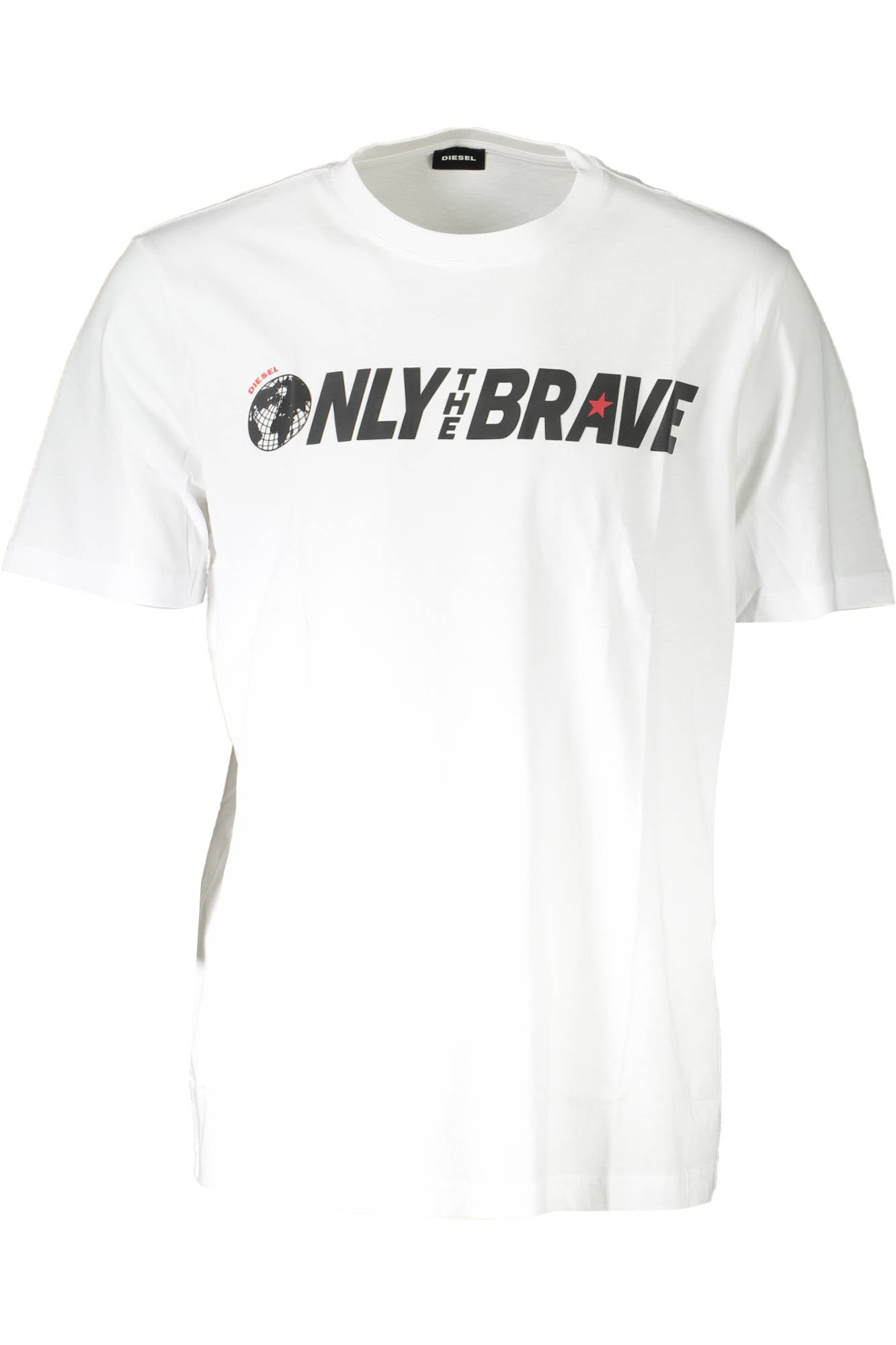 CAMISETA DE MANGA CORTA DIESEL PARA HOMBRE BLANCA 