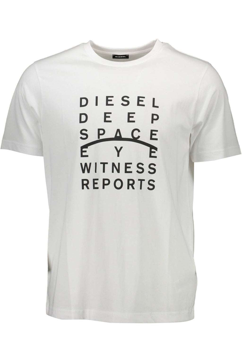 CAMISETA DE MANGA CORTA DIESEL PARA HOMBRE BLANCA 