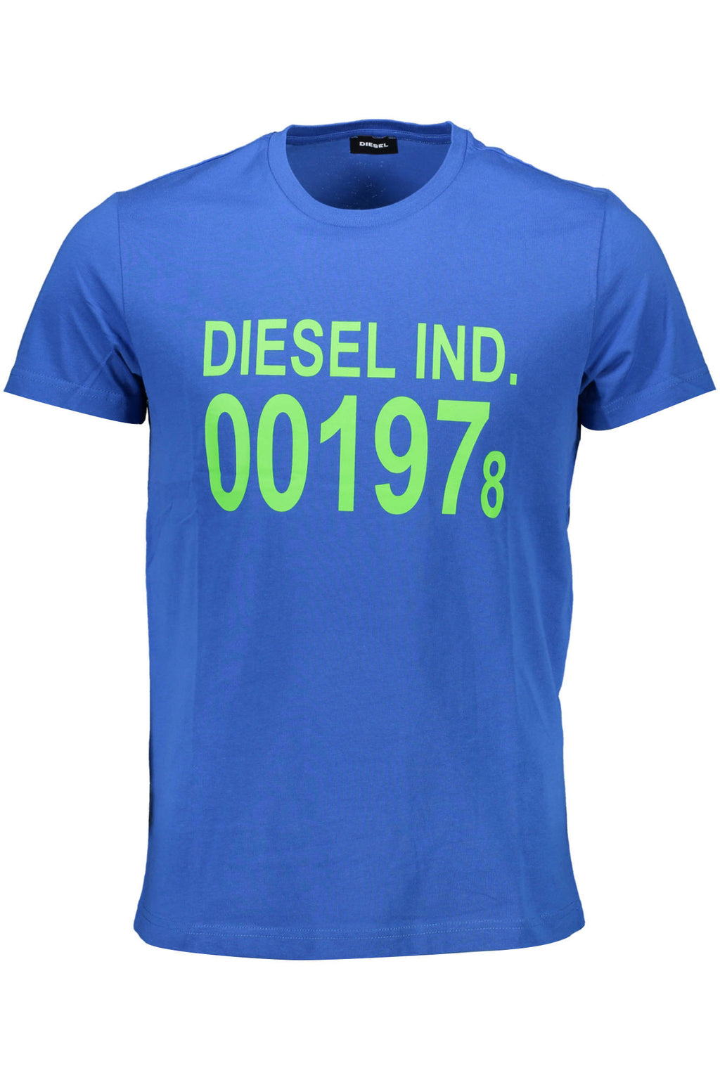 CAMISETA DE MANGA CORTA PARA HOMBRE DIESEL, AZUL 