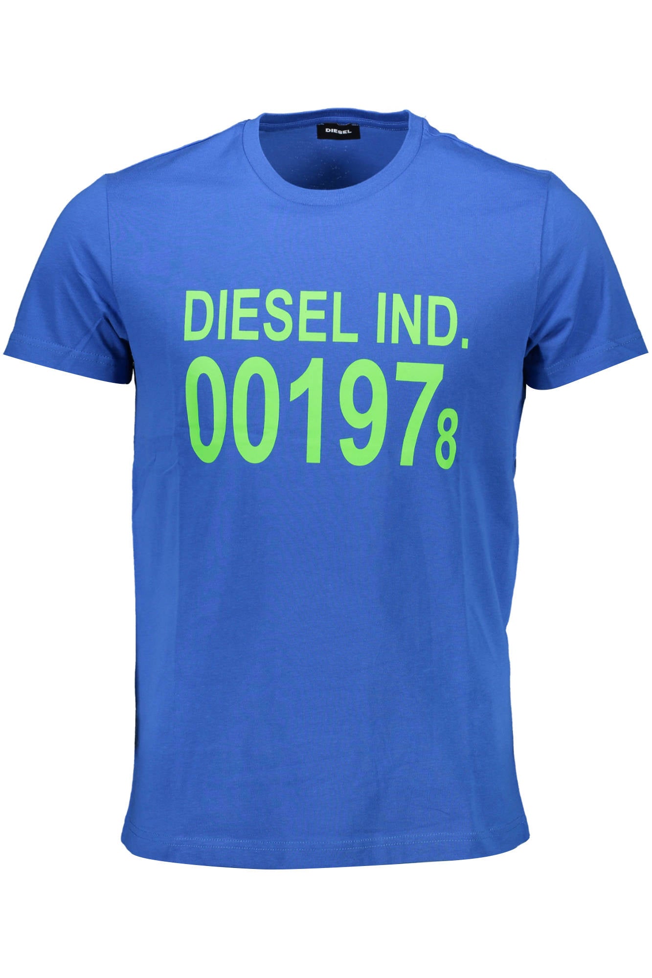 CAMISETA DE MANGA CORTA PARA HOMBRE DIESEL, AZUL 