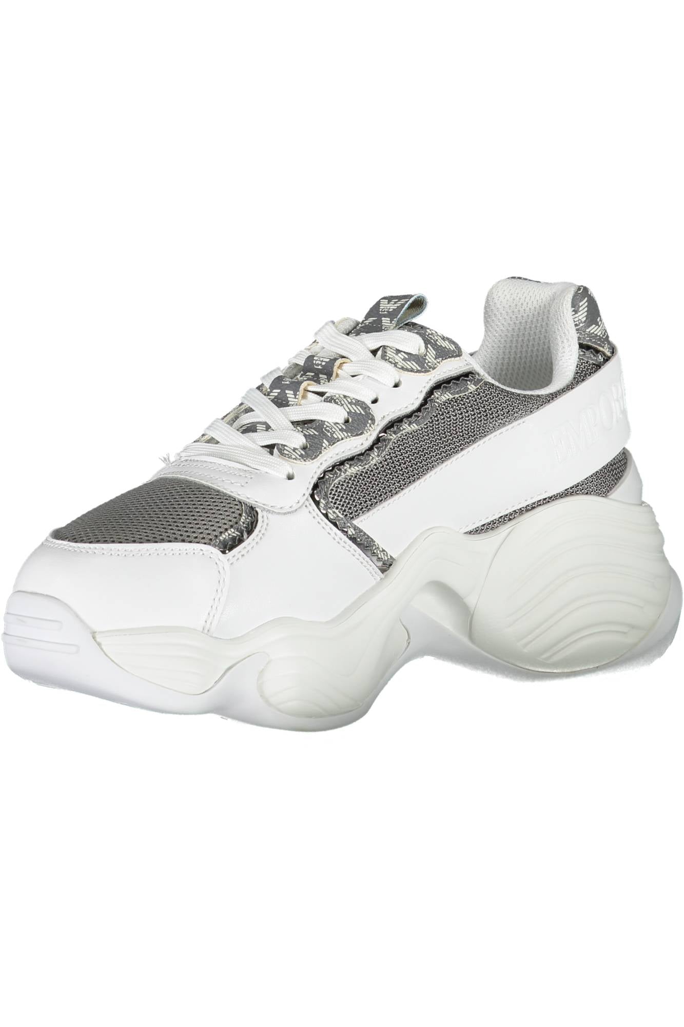 EMPORIO ARMANI ZAPATOS DEPORTIVOS MUJER BLANCOS 