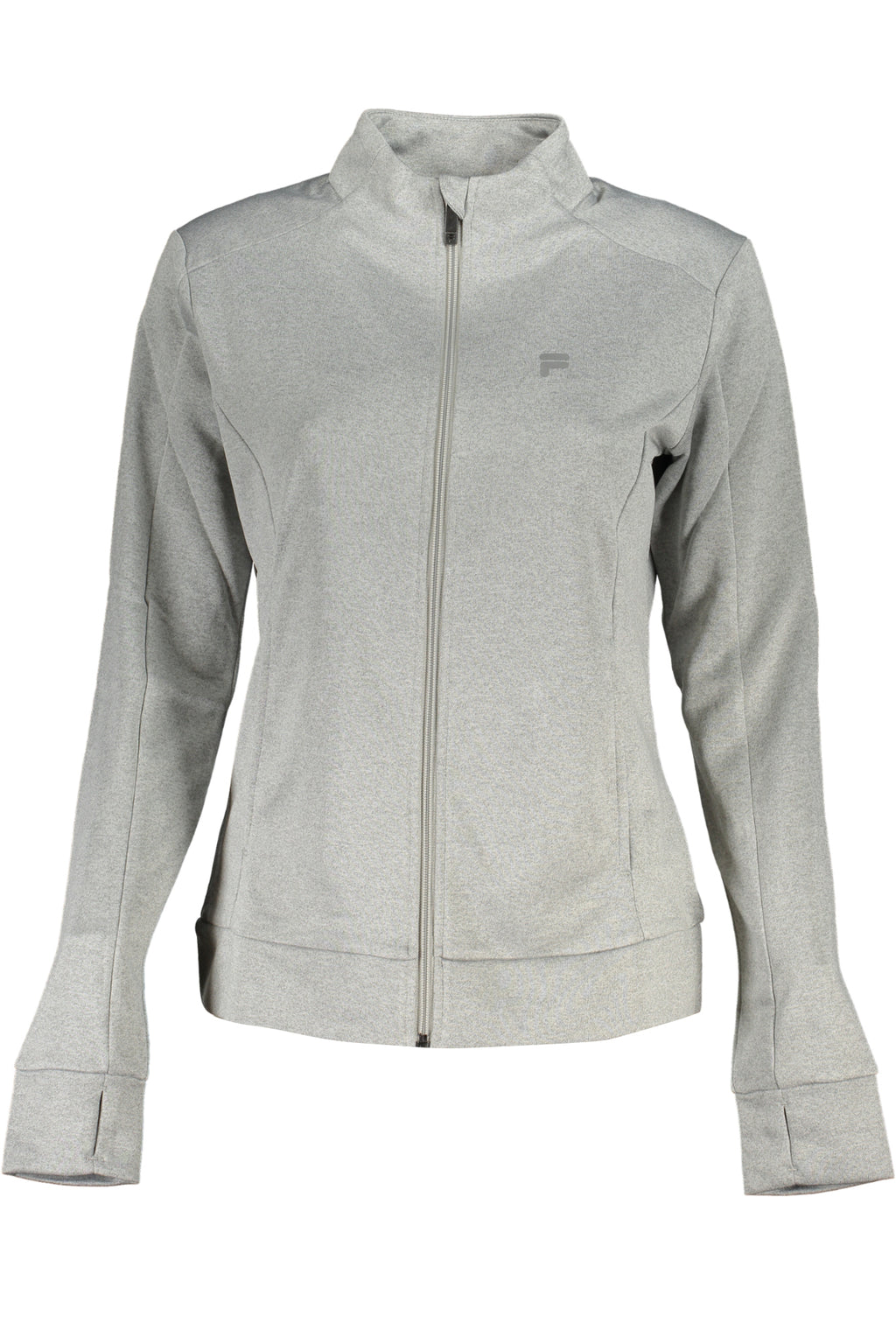 FILA WOMEN'S GRAY ZIP-UP SWEATSHIRT 