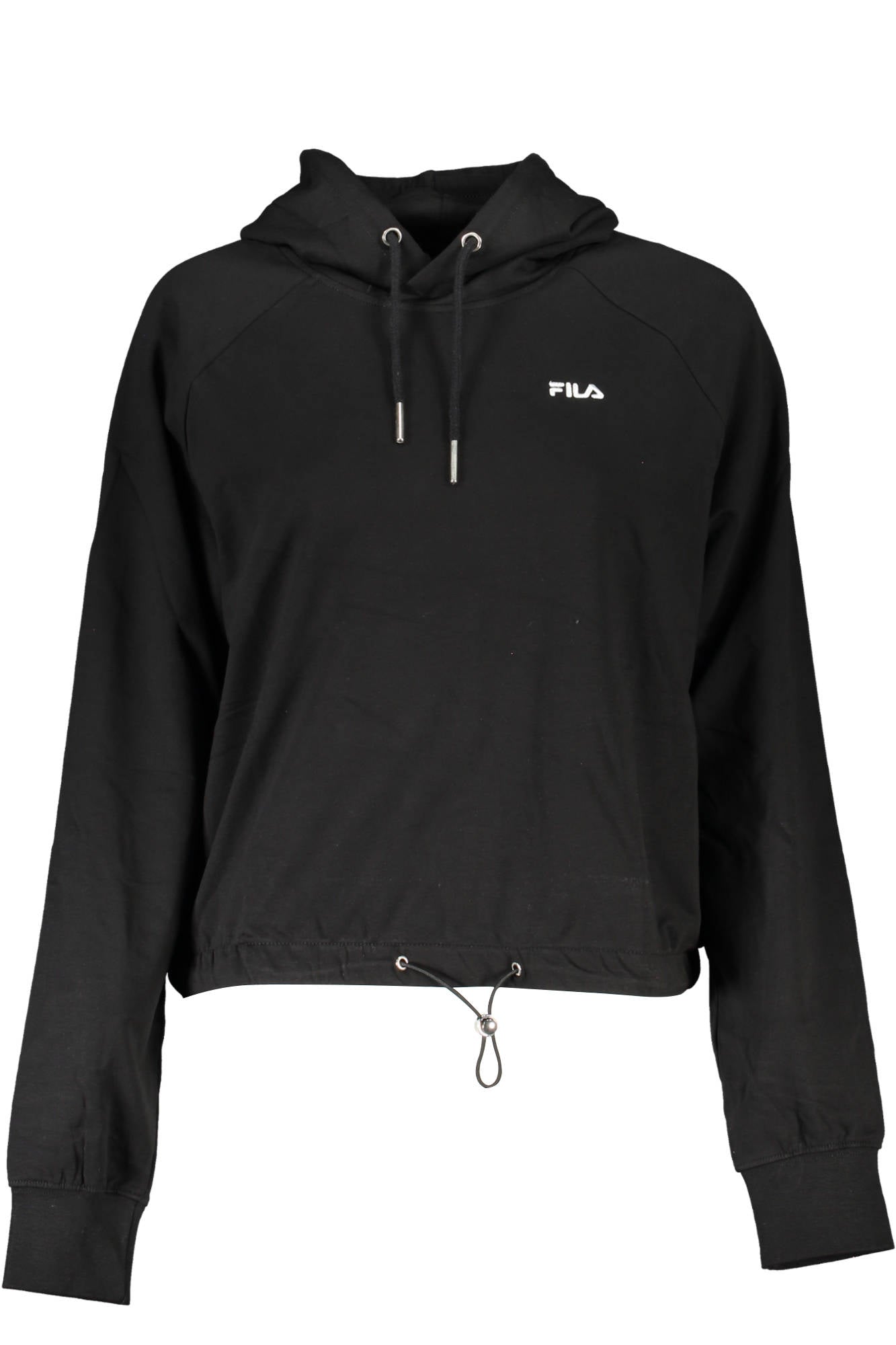 FILA WOMEN'S BLACK ZIP-UP SWEATSHIRT 