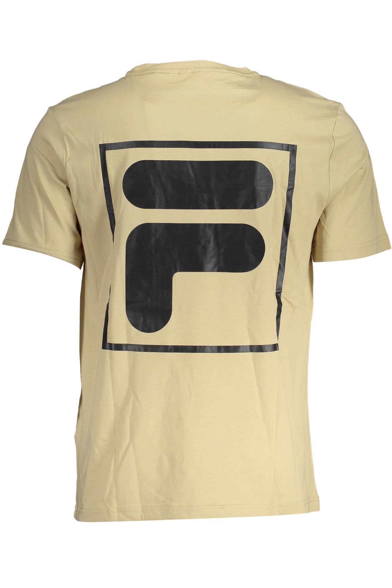 CAMISETA DE MANGA CORTA FILA PARA HOMBRE, BEIGE 