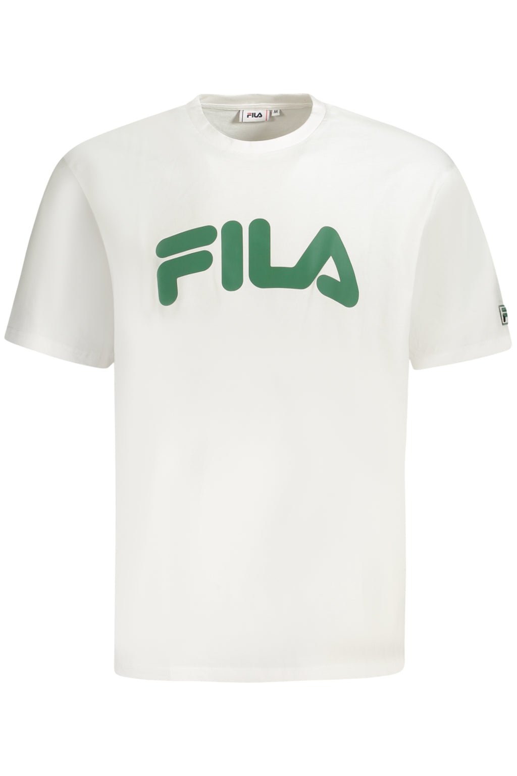 CAMISETA DE MANGA CORTA FILA PARA HOMBRE BLANCA 