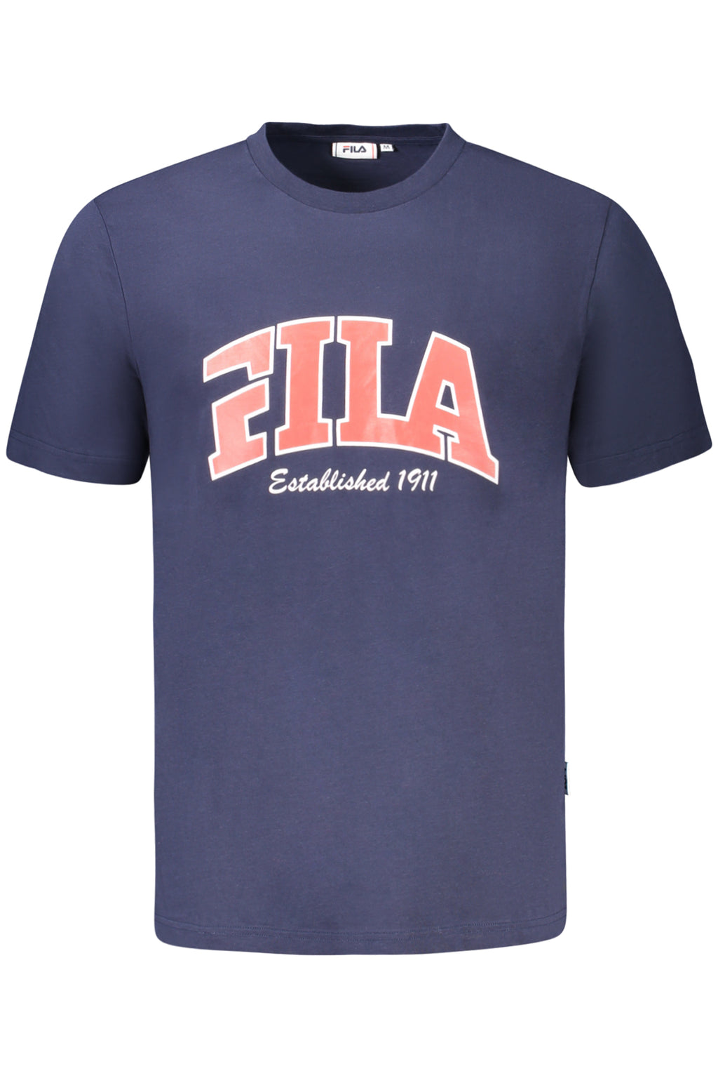 CAMISETA DE MANGA CORTA FILA PARA HOMBRE AZUL 