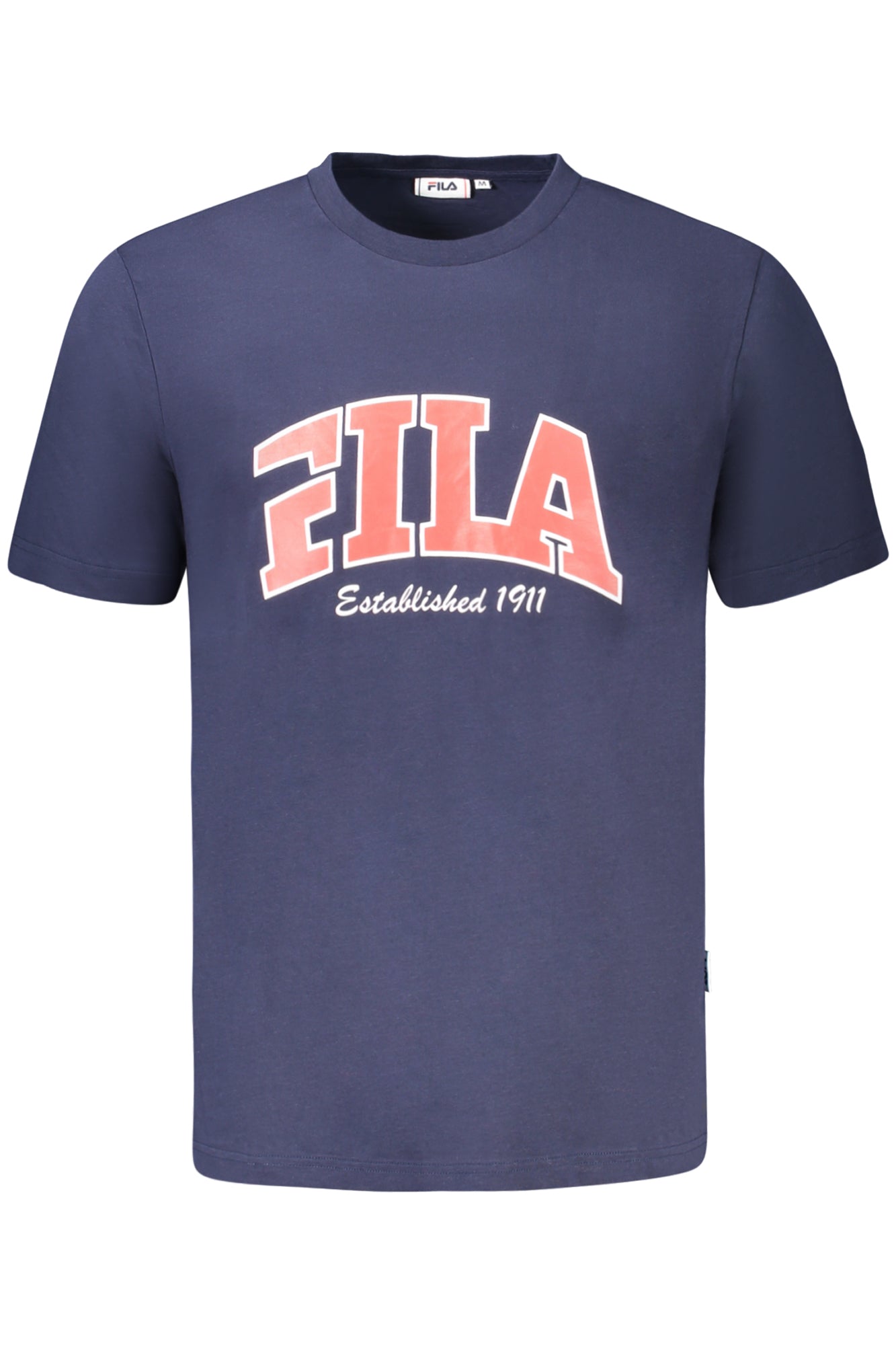 CAMISETA DE MANGA CORTA FILA PARA HOMBRE AZUL 