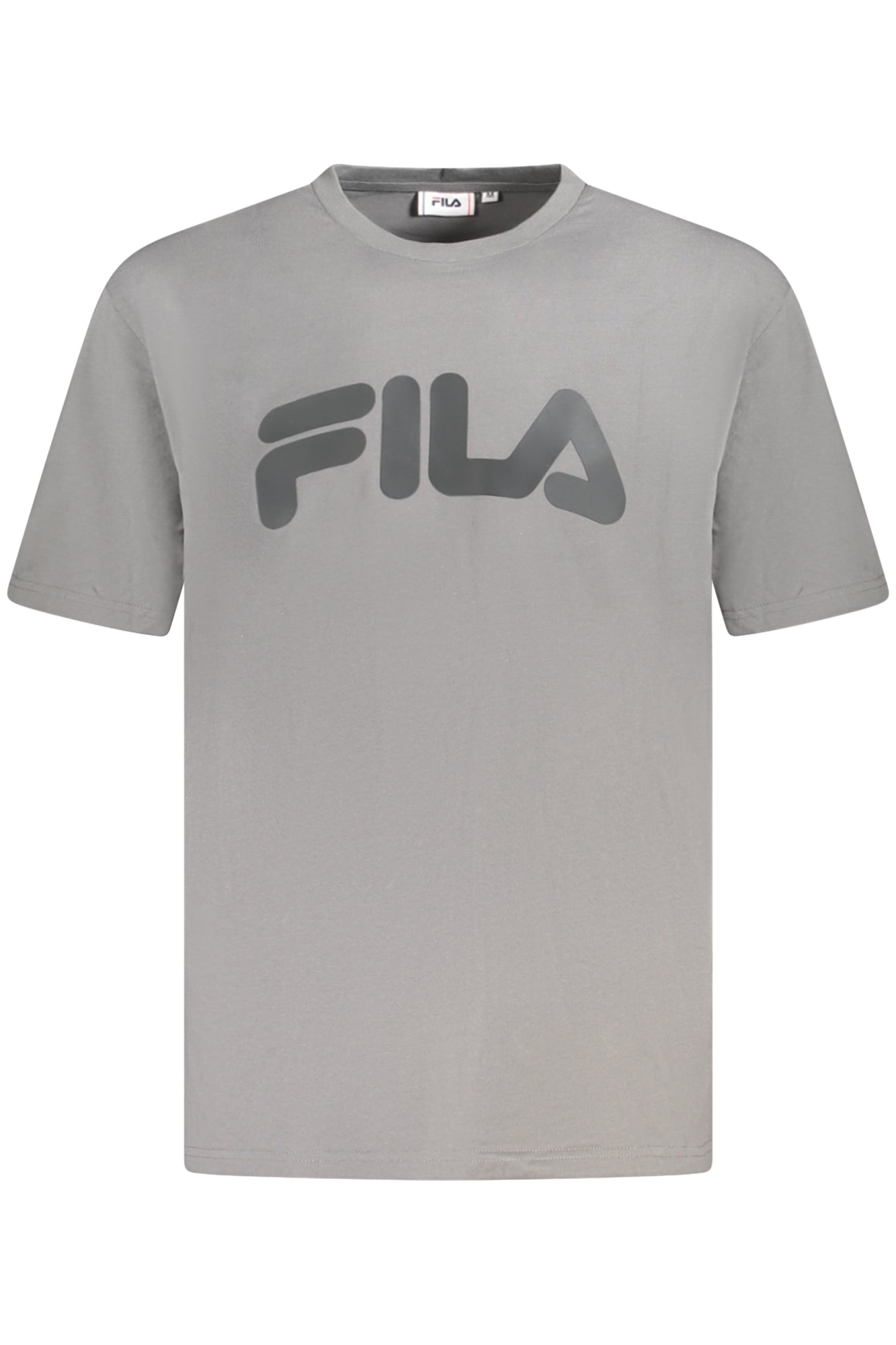 CAMISETA DE MANGA CORTA FILA PARA HOMBRE, GRIS 