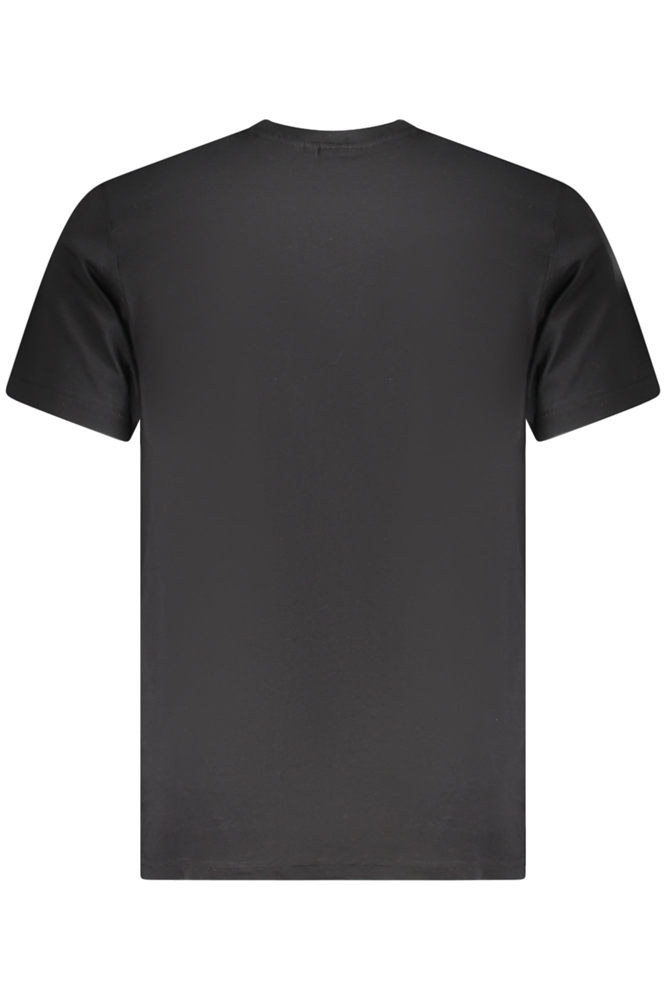 CAMISETA DE MANGA CORTA FILA PARA HOMBRE NEGRA 