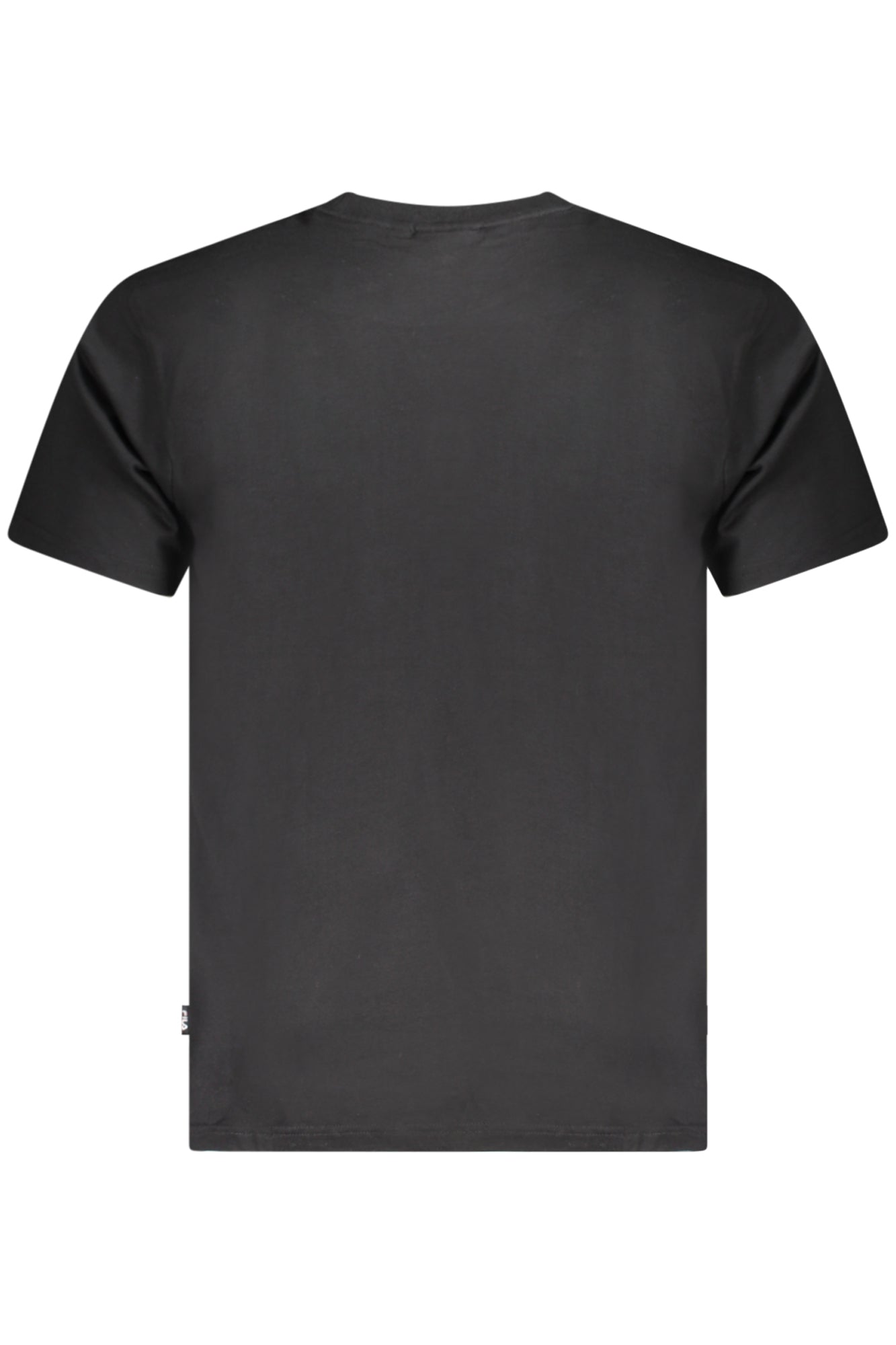 CAMISETA DE MANGA CORTA FILA PARA HOMBRE NEGRA 