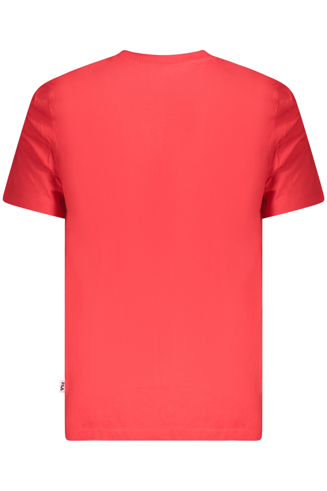 CAMISETA DE MANGA CORTA PARA HOMBRE FILA, ROJA 