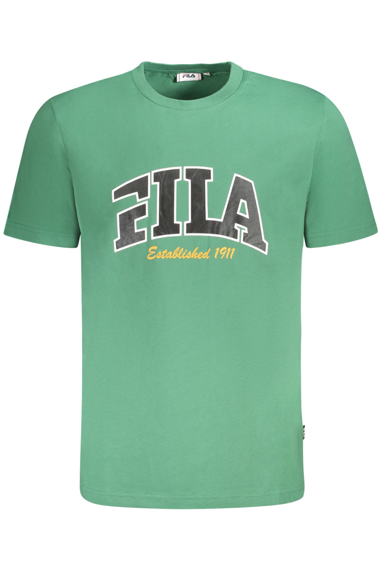 CAMISETA DE MANGA CORTA FILA PARA HOMBRE VERDE 