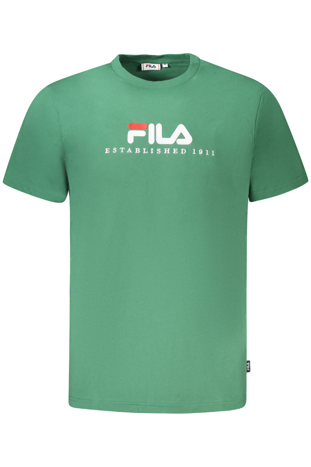 CAMISETA DE MANGA CORTA FILA PARA HOMBRE VERDE 