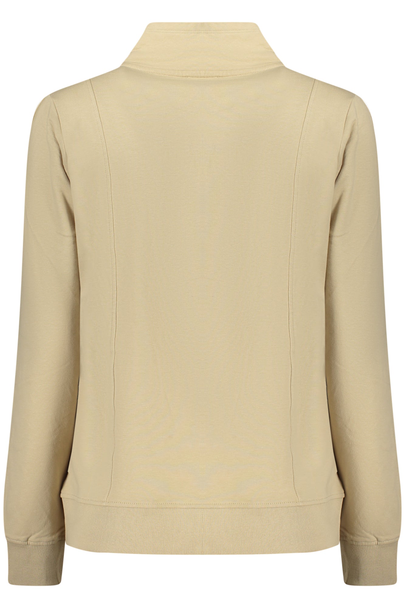 SUDADERA FREDDY BEIGE CON CREMALLERA PARA MUJER 