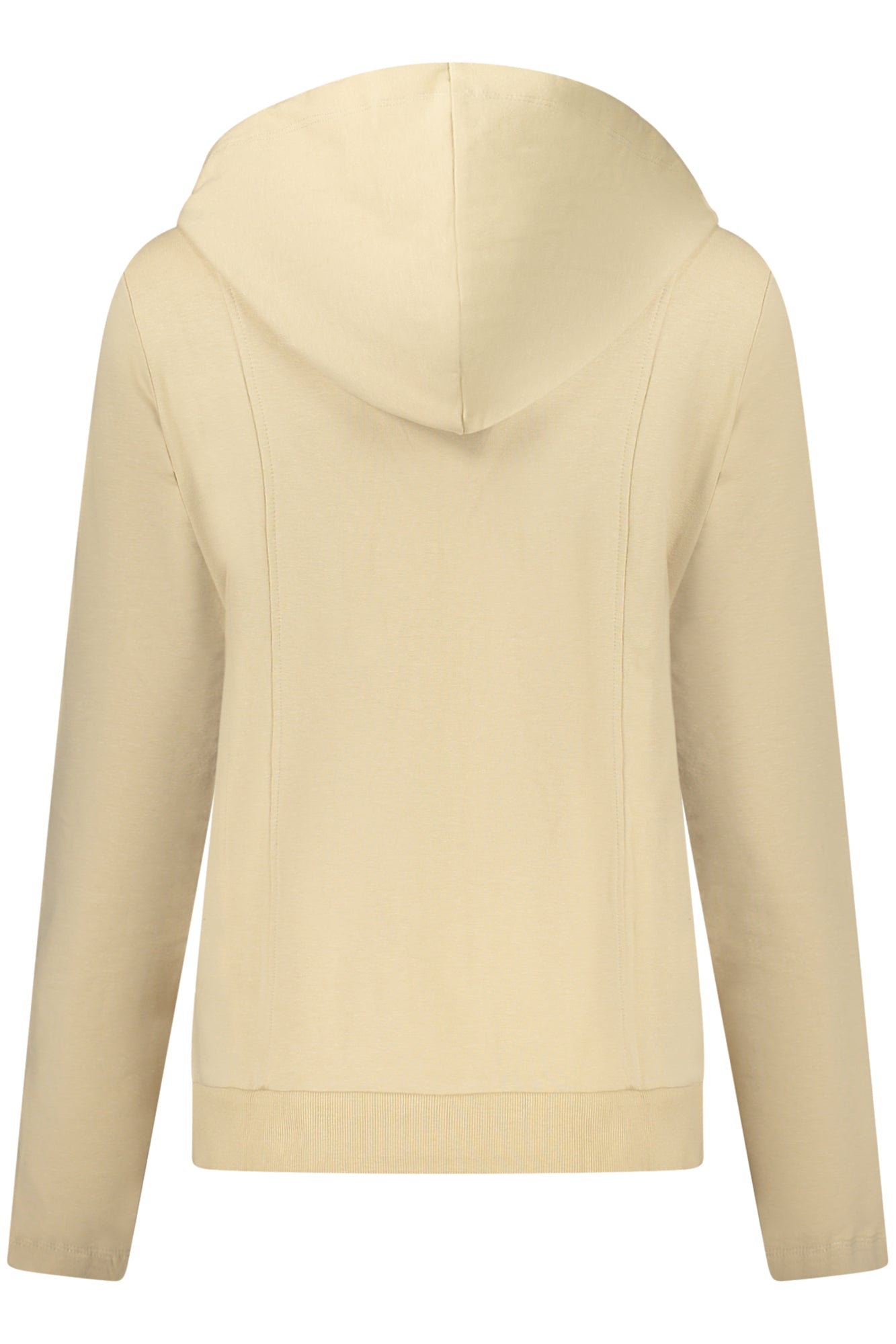 SUDADERA FREDDY BEIGE CON CREMALLERA PARA MUJER 