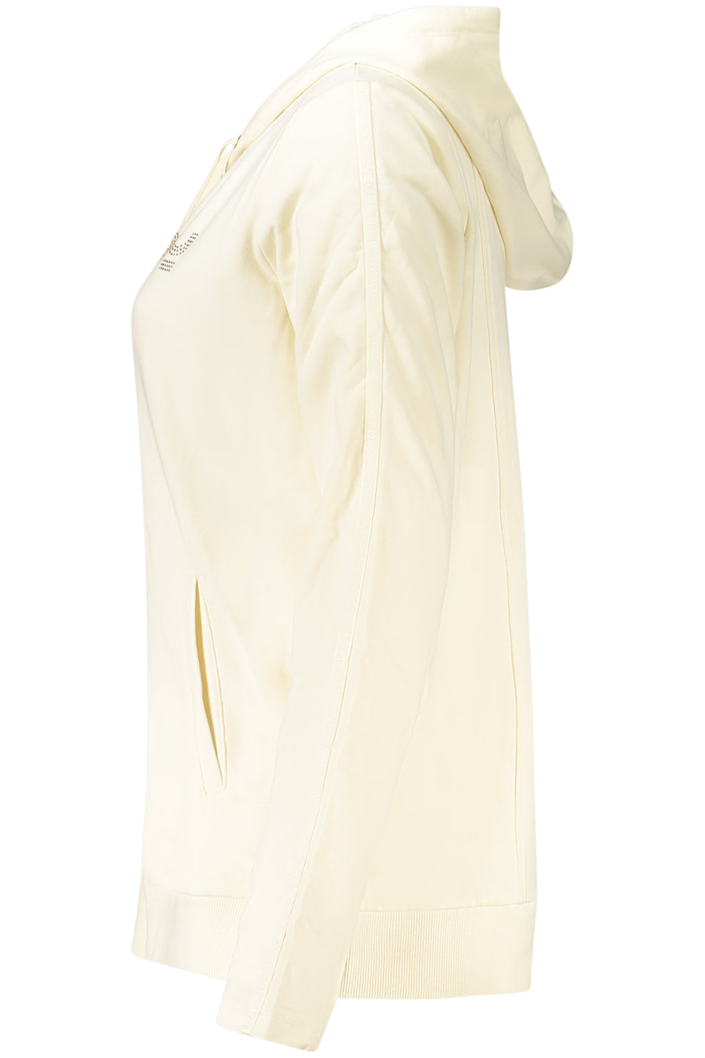 SUDADERA FREDDY BLANCA CON CREMALLERA PARA MUJER 