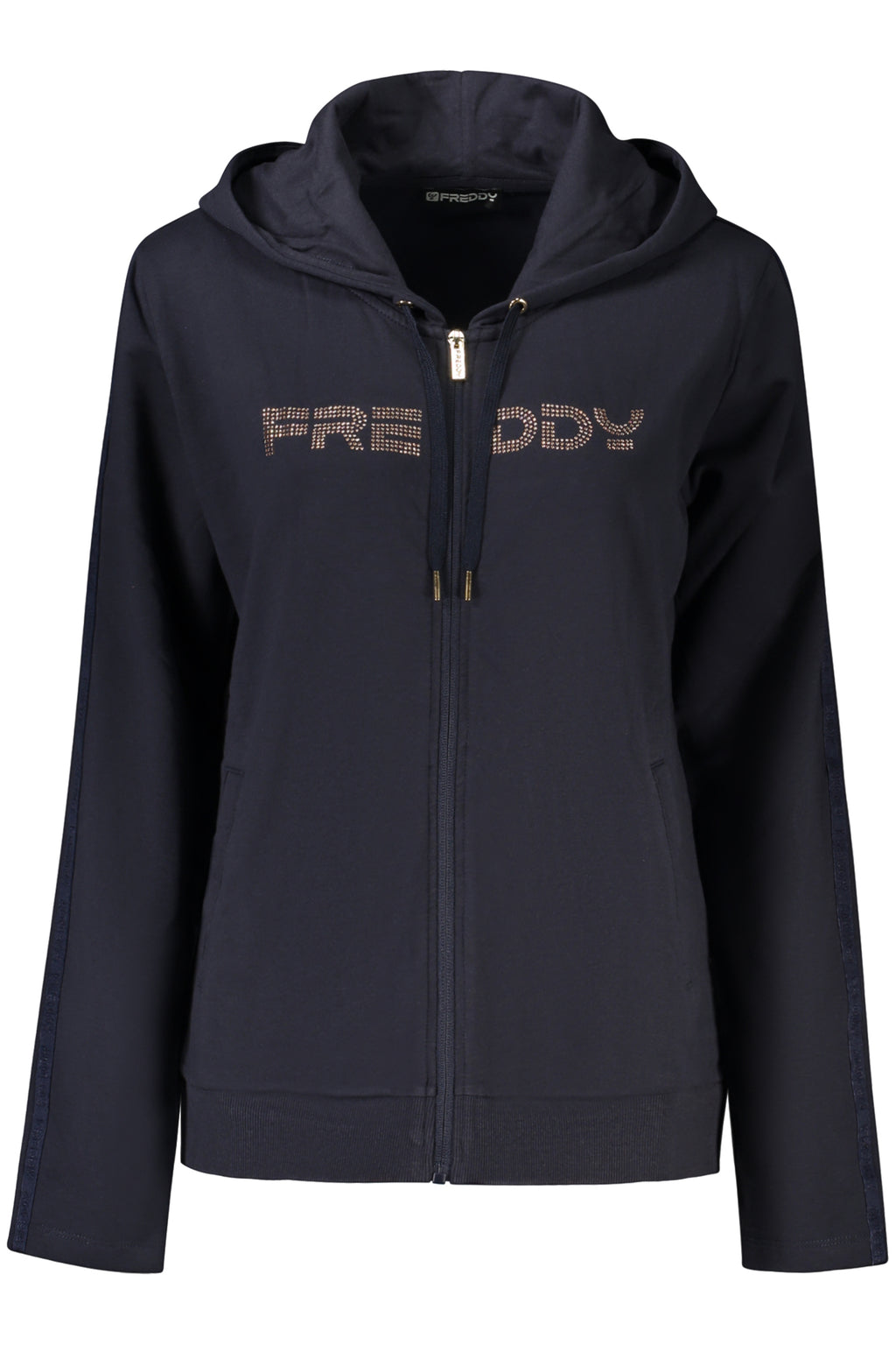 SUDADERA AZUL CON CREMALLERA FREDDY PARA MUJER 