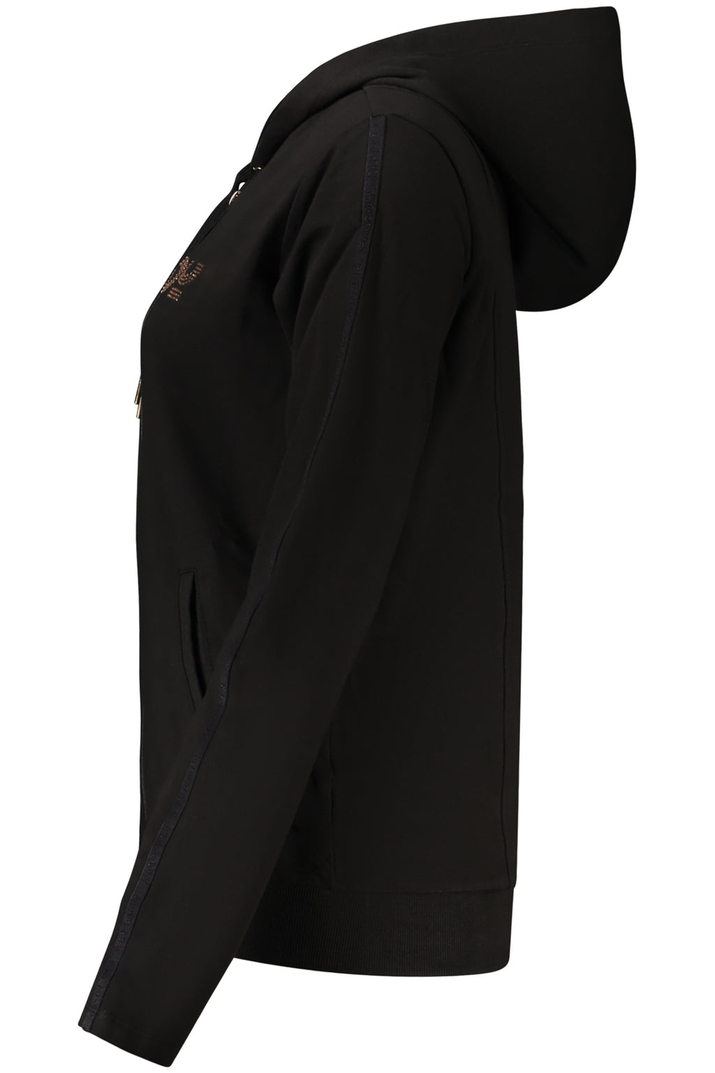 SUDADERA FREDDY NEGRA CON CREMALLERA PARA MUJER 