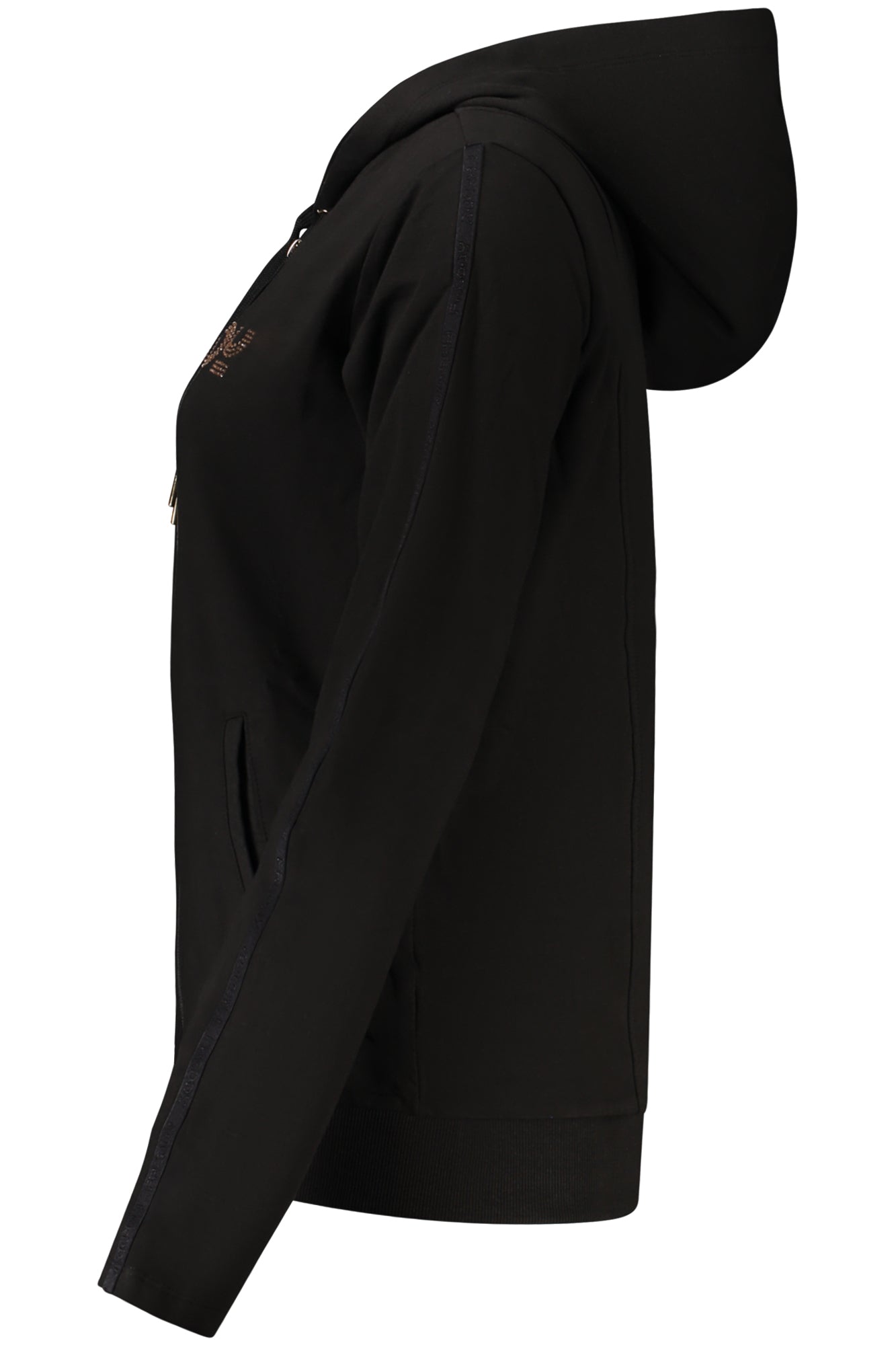 SUDADERA FREDDY NEGRA CON CREMALLERA PARA MUJER 