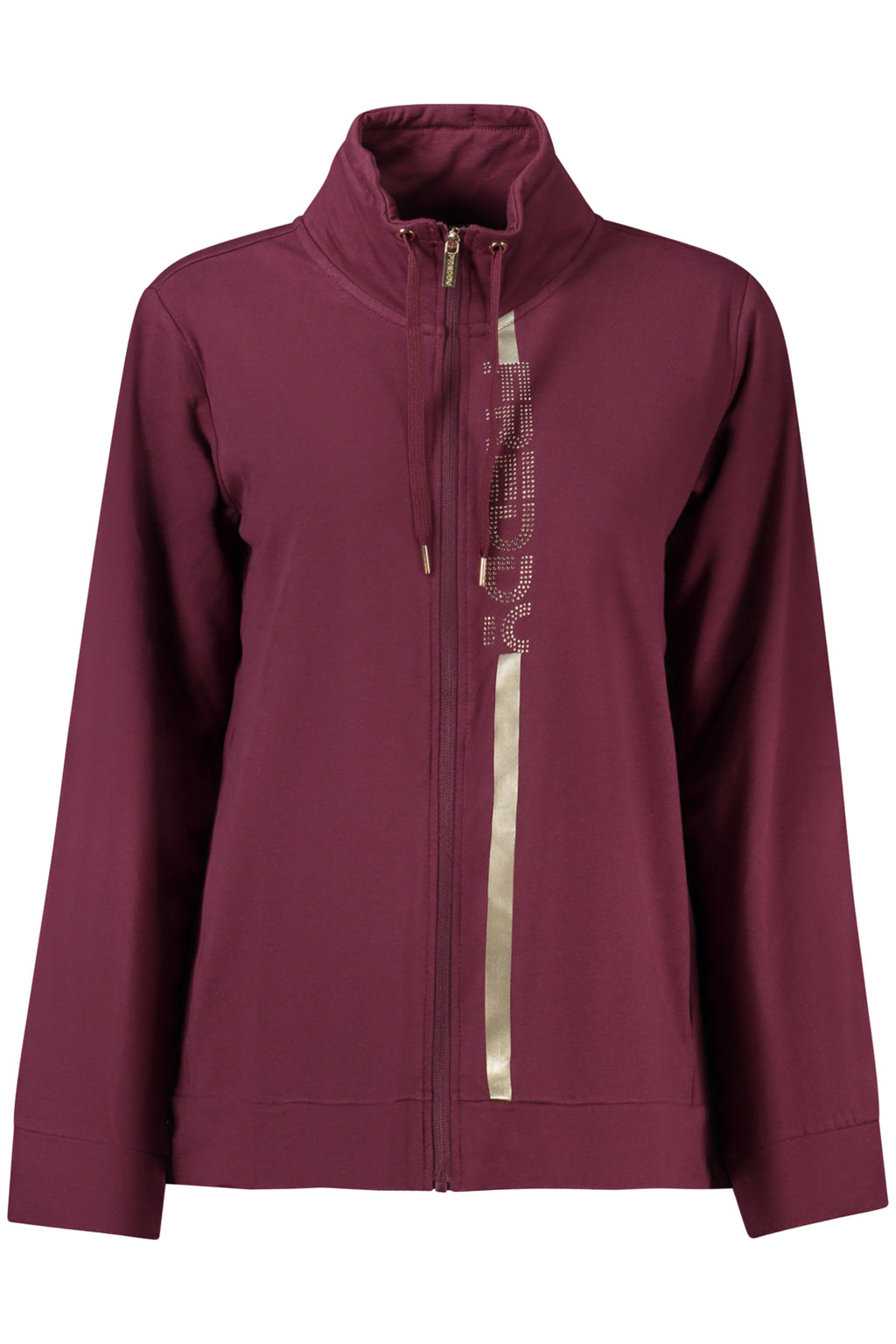 SUDADERA FREDDY MUJER MORADA CON CREMALLERA 