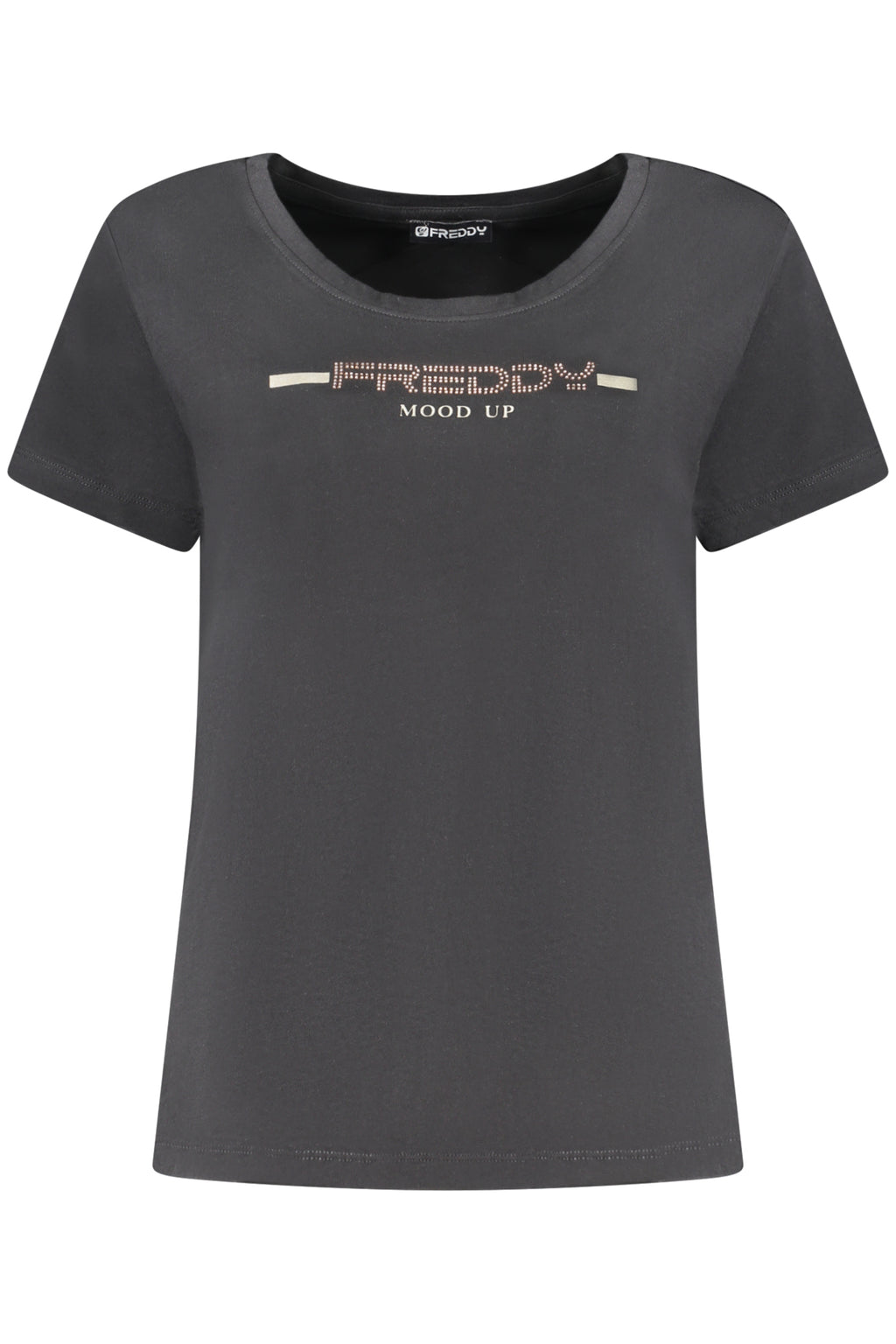 CAMISETA DE MANGA CORTA FREDDY MUJER NEGRA 