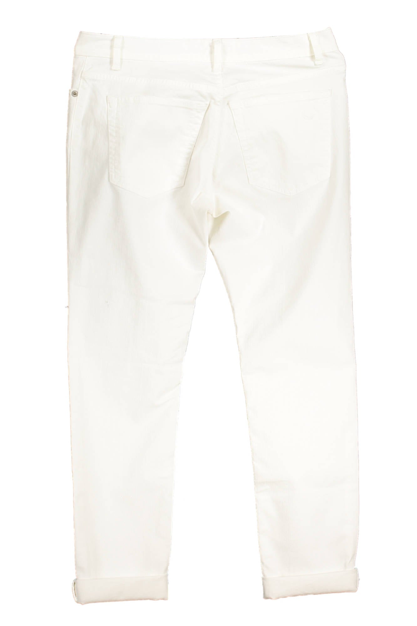 FRED PERRY WOMEN'S WHITE TROUSERS 