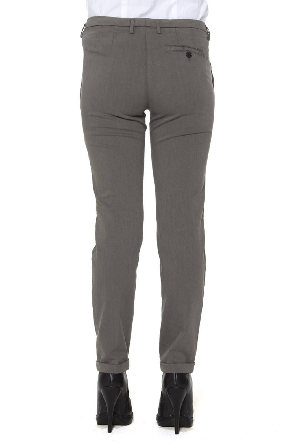 FRED PERRY WOMEN'S GREEN TROUSERS 