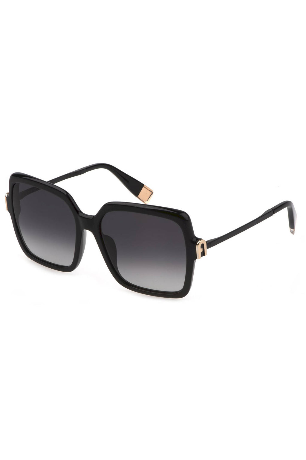 FURLA WOMEN'S BLACK SUNGLASSES 
