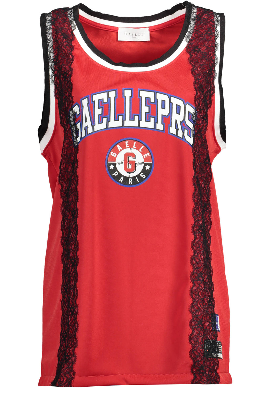 GAELLE PARIS WOMEN'S RED TANK TOP 