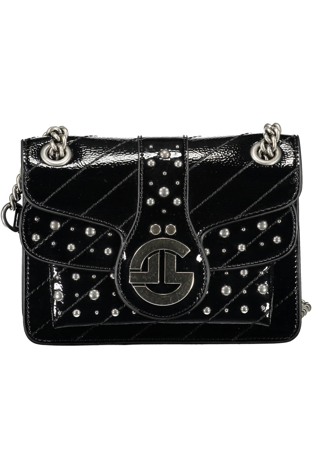 BOLSO DE HOMBRO NEGRO PARA MUJER GAELLE PARIS 