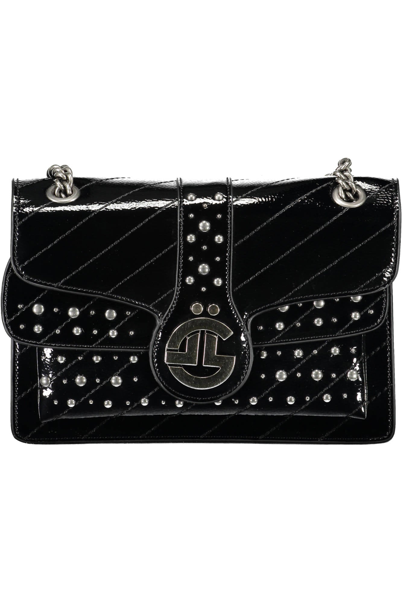 BOLSO DE HOMBRO NEGRO PARA MUJER GAELLE PARIS 