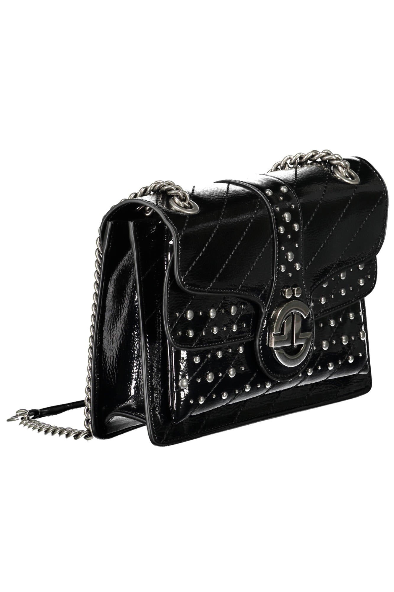 BOLSO DE HOMBRO NEGRO PARA MUJER GAELLE PARIS 