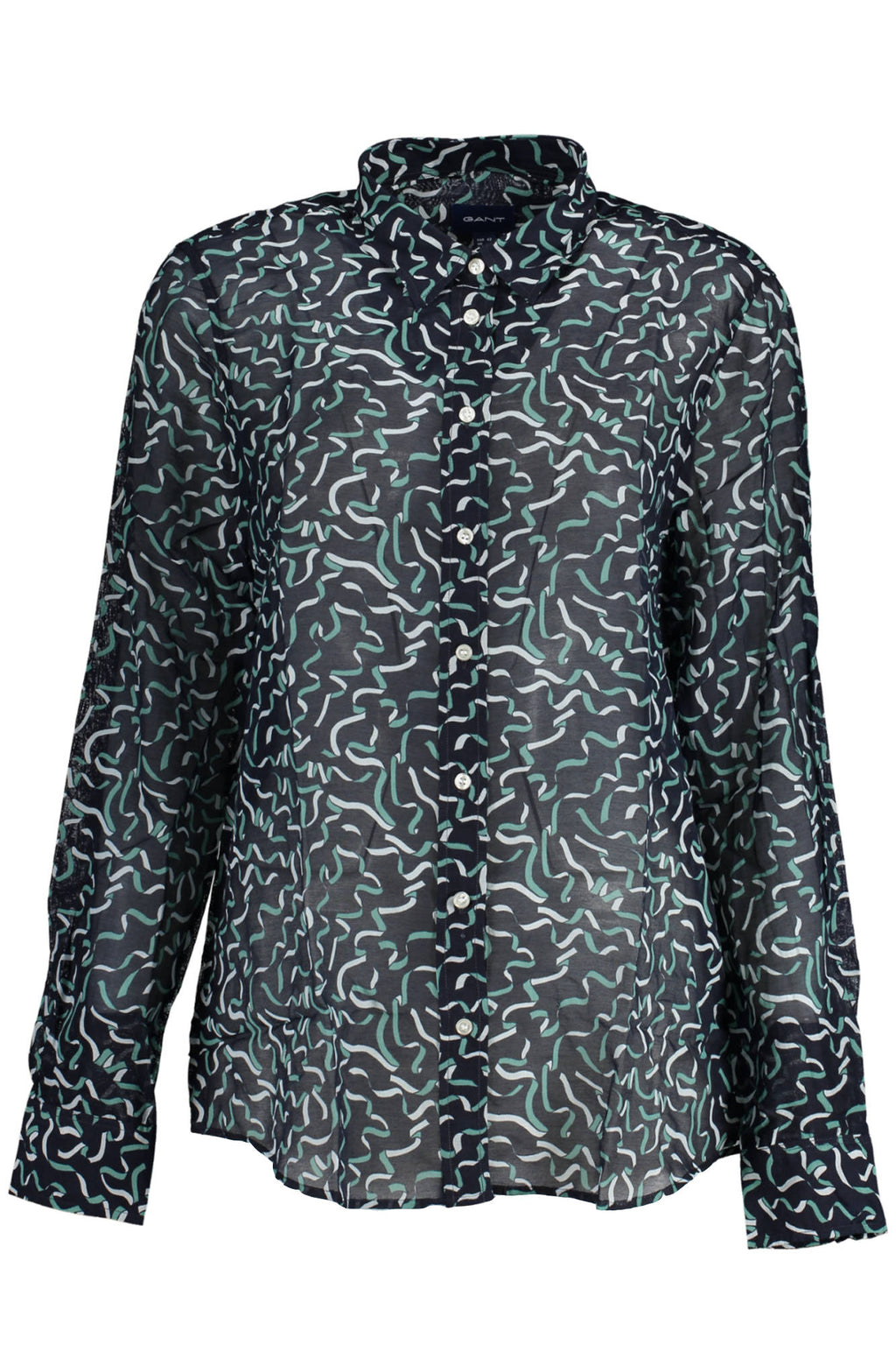 CAMISA DE MANGA LARGA DE MUJER GANT, AZUL 