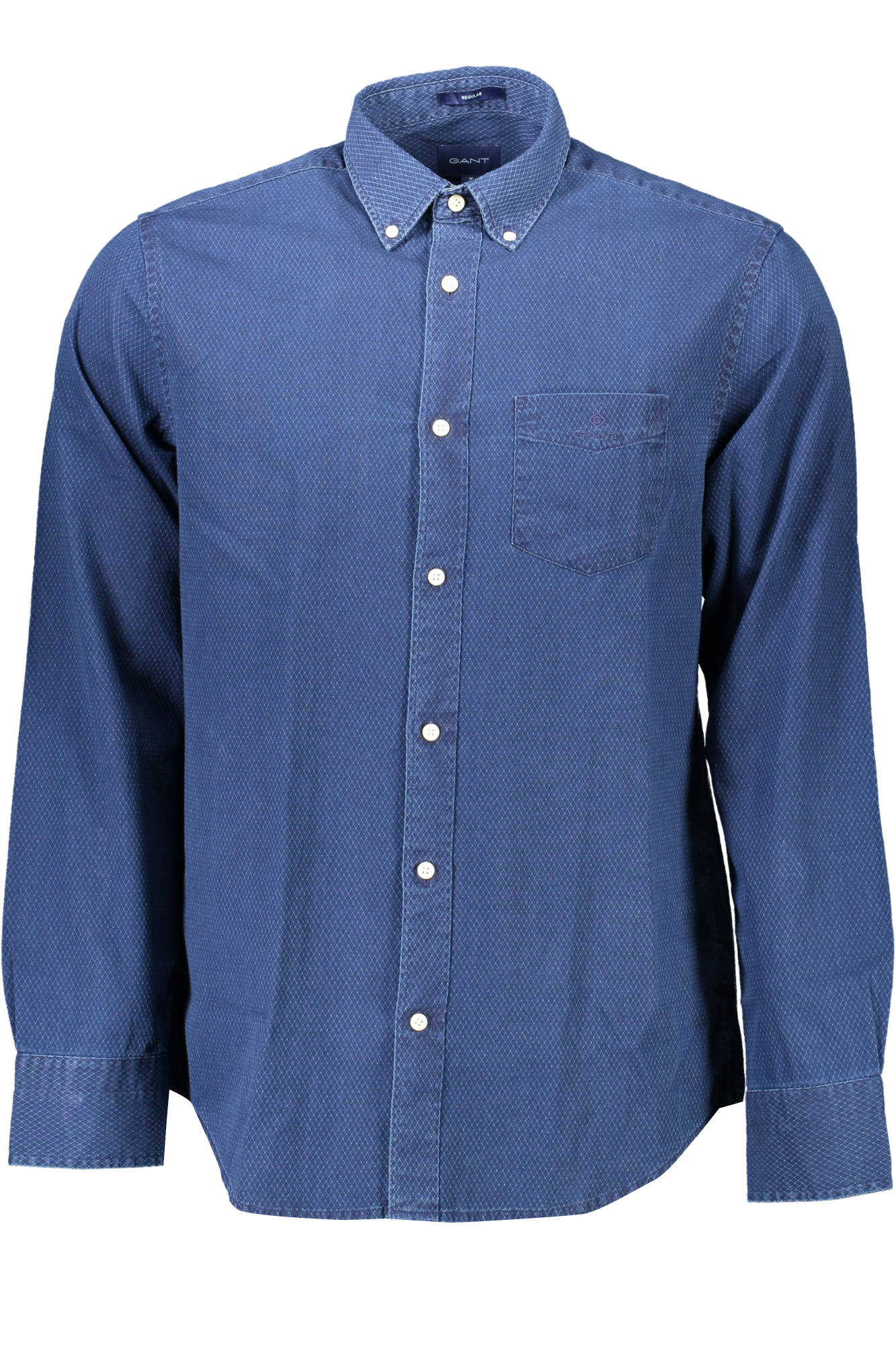 GANT MEN'S LONG-SLEEVED SHIRT, BLUE 